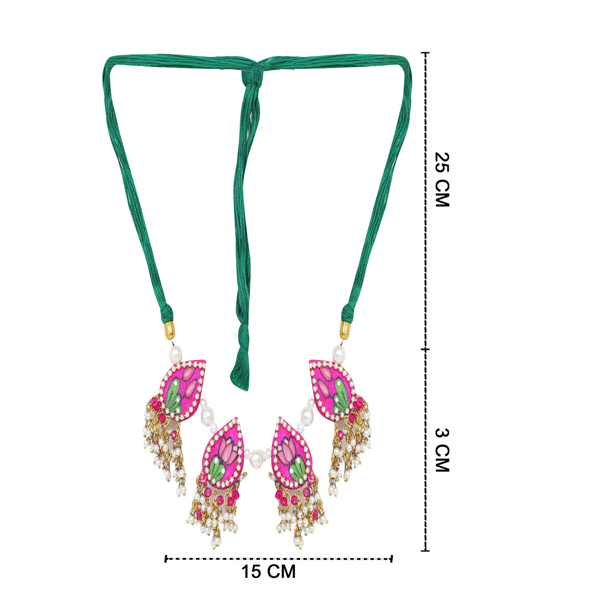 Amelia Traditional Multi Color Hand Painted (Choker) HP-NP-