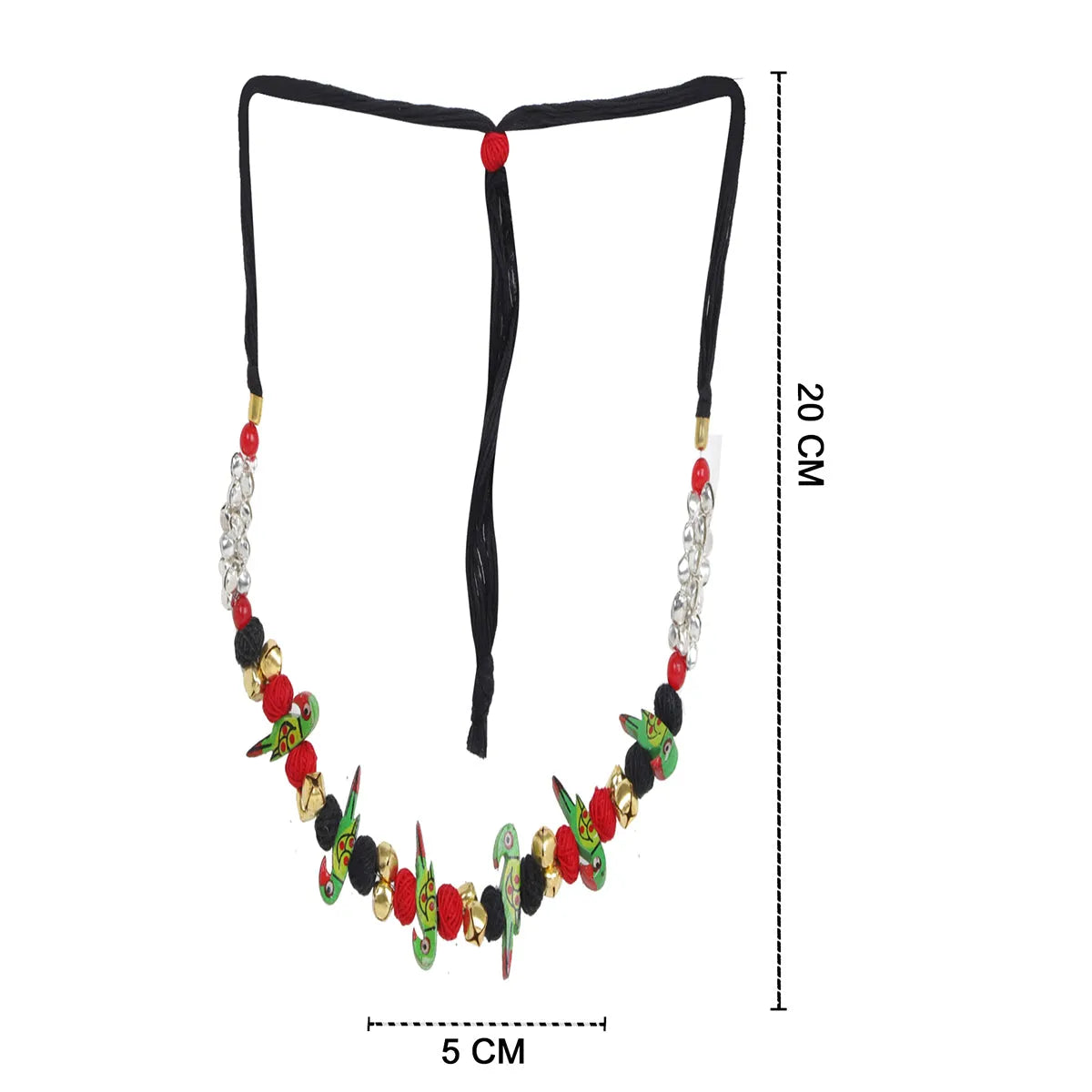 Keers Parrot Bohemian Multi Color Handmade (Choker Set) HM-NP-007