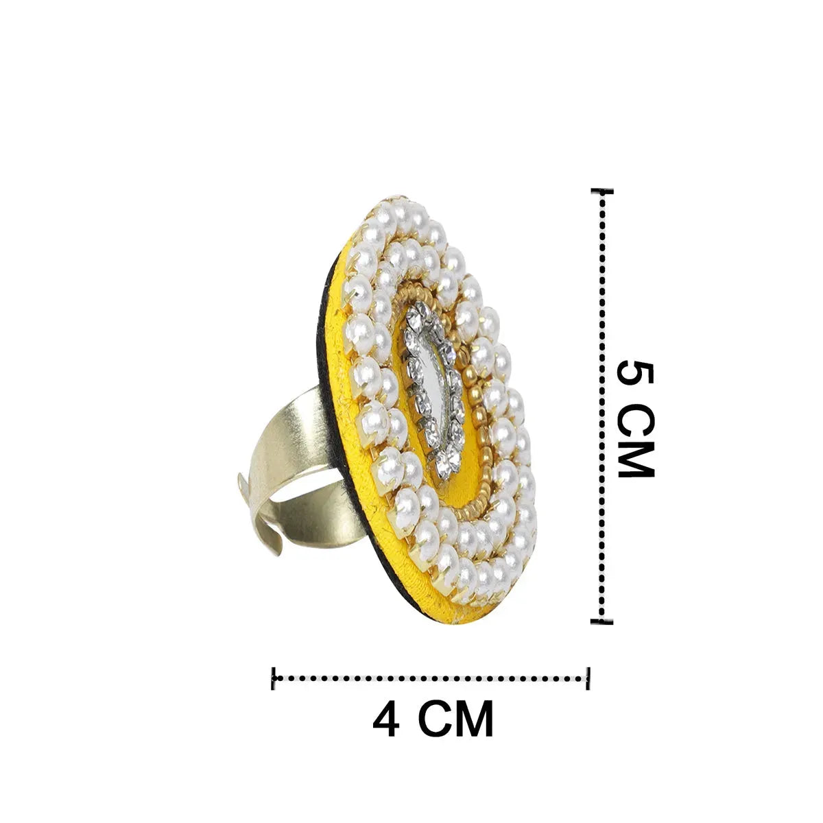 Diya Classic Multi Color Handmade (Ring) HM-RG-001