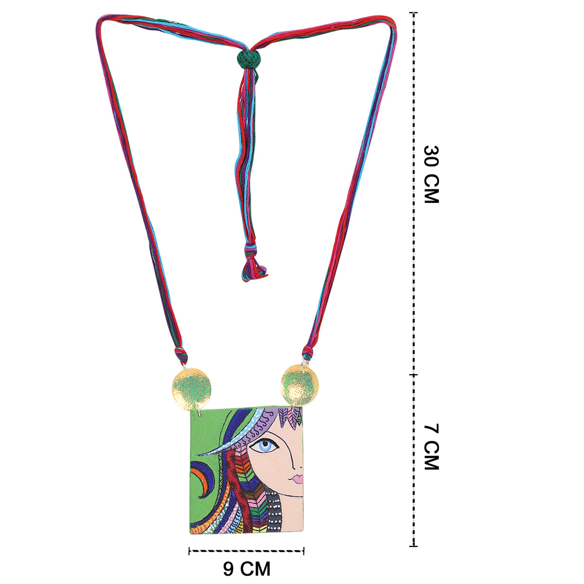 Rangeen Modern Multi Color Handmade (Necklace set) HP-NP