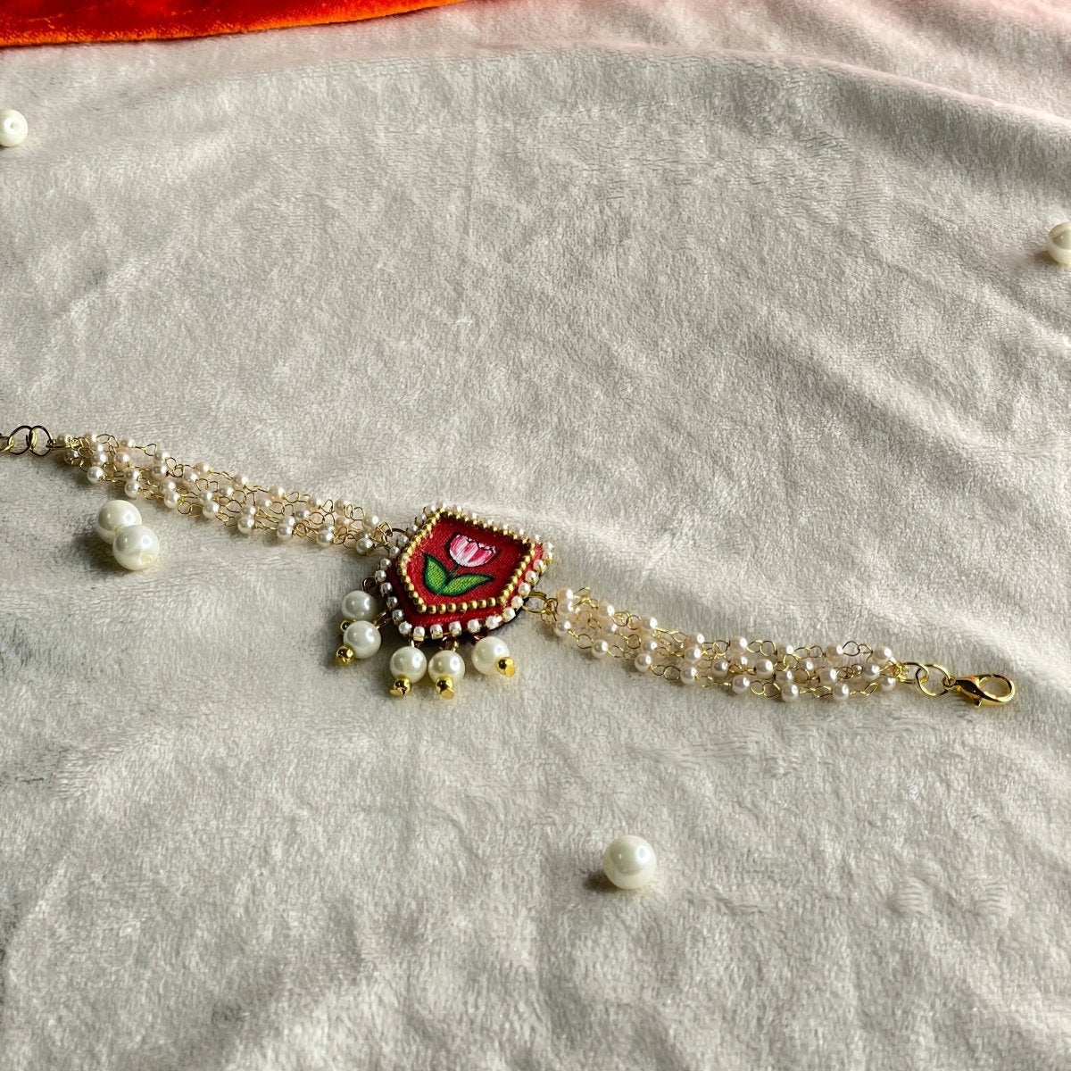 Adhira Classic Multi Color Hand Painted (Bracelet) HP - BR - 001 - KHOJ.CITY