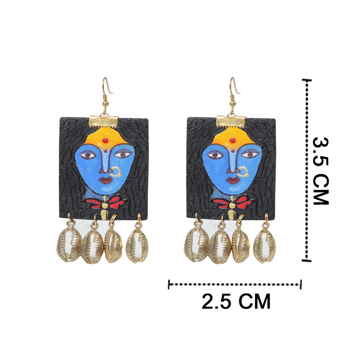 Adhisri Traditional Multi Color Hand Painted (Necklace set) HP - NP - KHOJ.CITY
