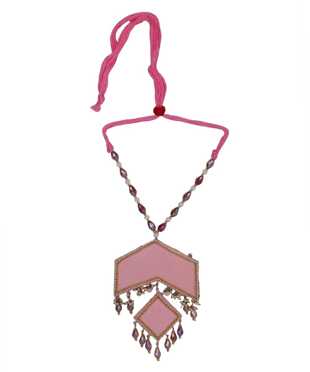 Amant Bohemian Multi Color Hand Painted (Necklace Set) HP - NP - 170 - KHOJ.CITY