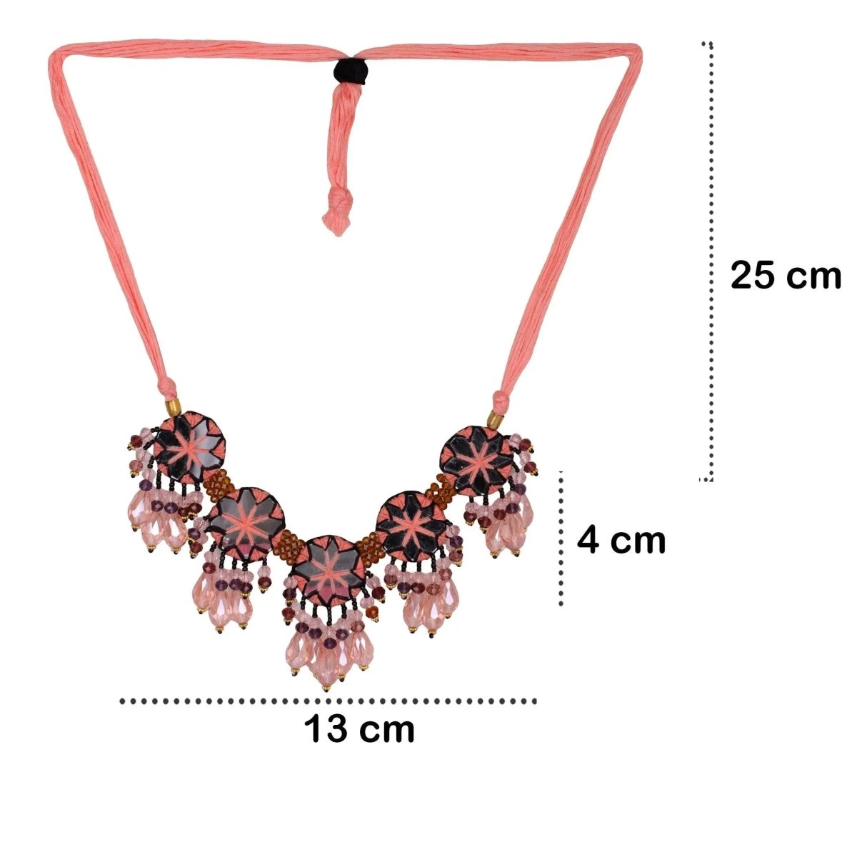 Anvi Classic Multi Color Handmade Bridal Jewelry (Shaadi Set) - 007 - KHOJ.CITY