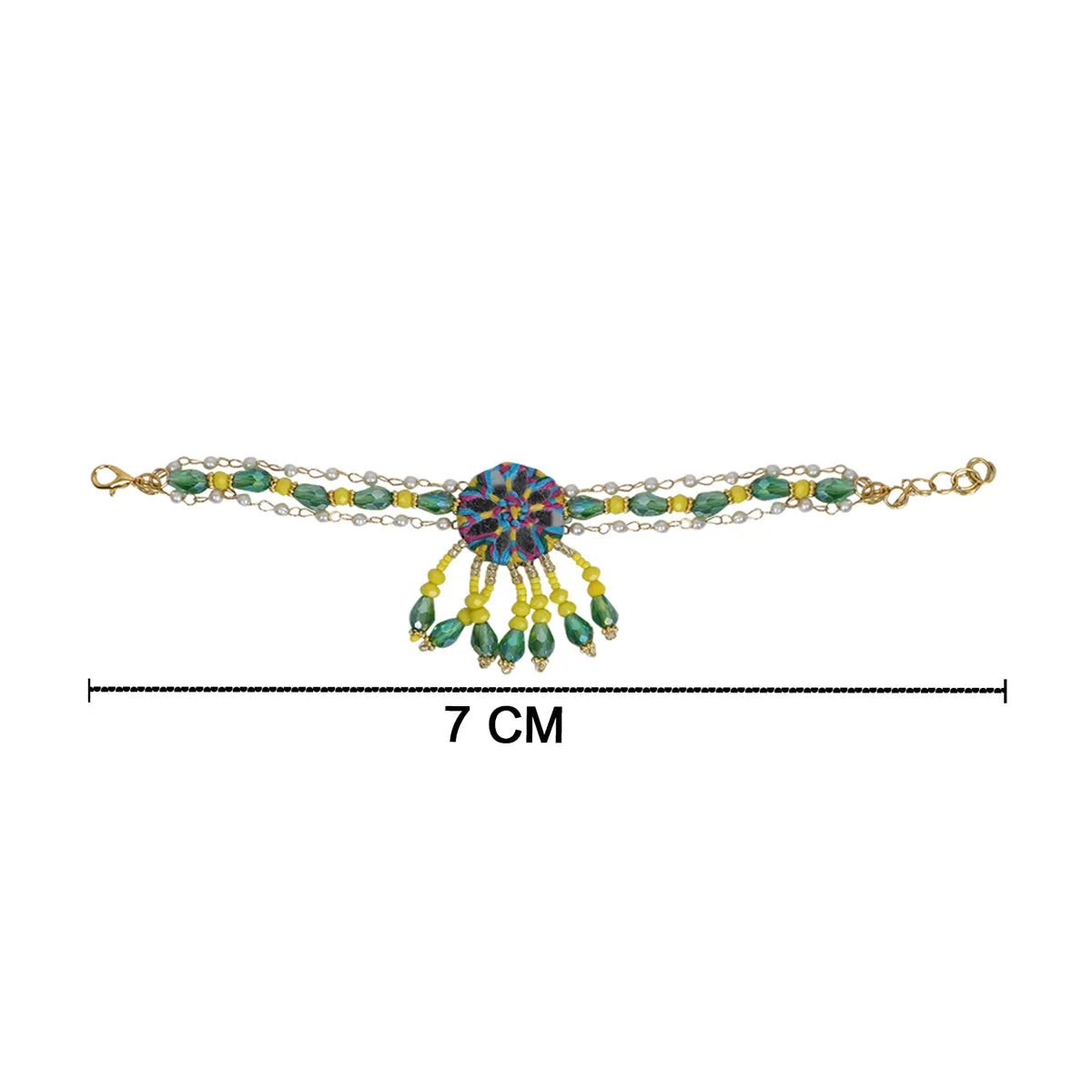 Arian Traditional Multi Color Handmade (Bracelet) HM - BR - 004 - KHOJ.CITY