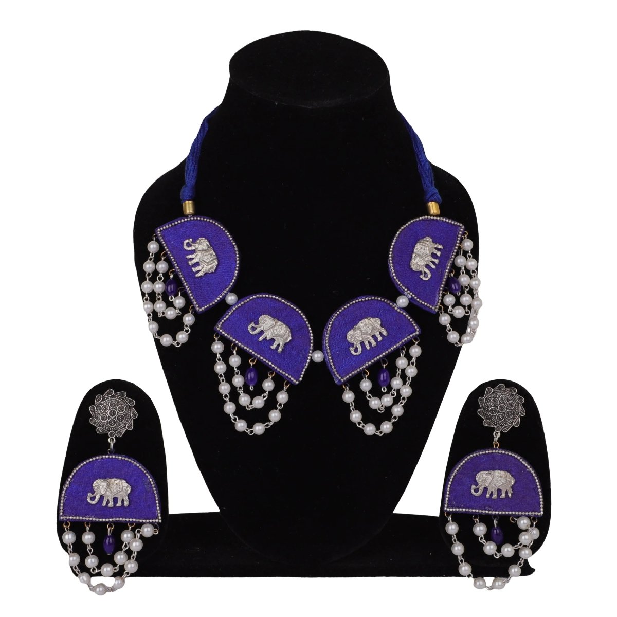 Blue Dome Classic Multi Color Handmade (Choker Set) HM - NP - 003 - KHOJ.CITY