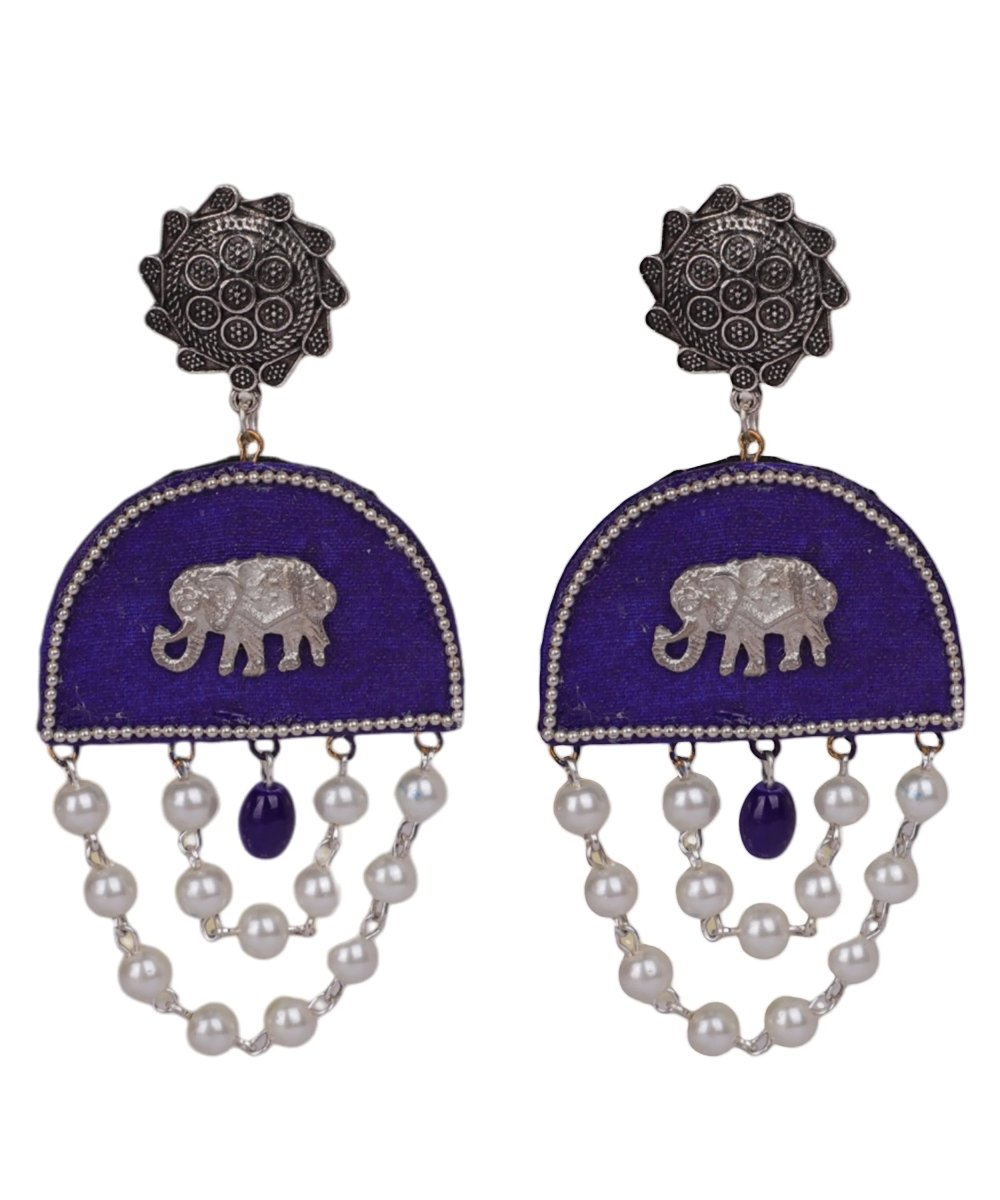 Blue Dome Classic Multi Color Handmade (Earrings) HM - ER - 268 - KHOJ.CITY