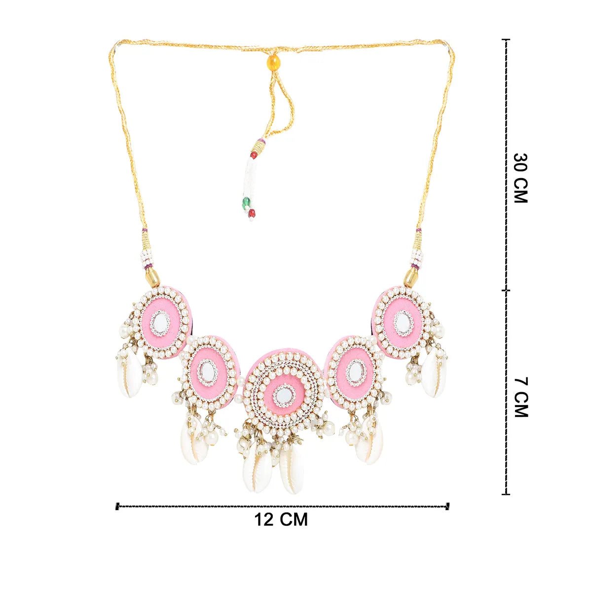 Blush Classic Multi Color Handmade (Choker) HM - NP - 016 - KHOJ.CITY