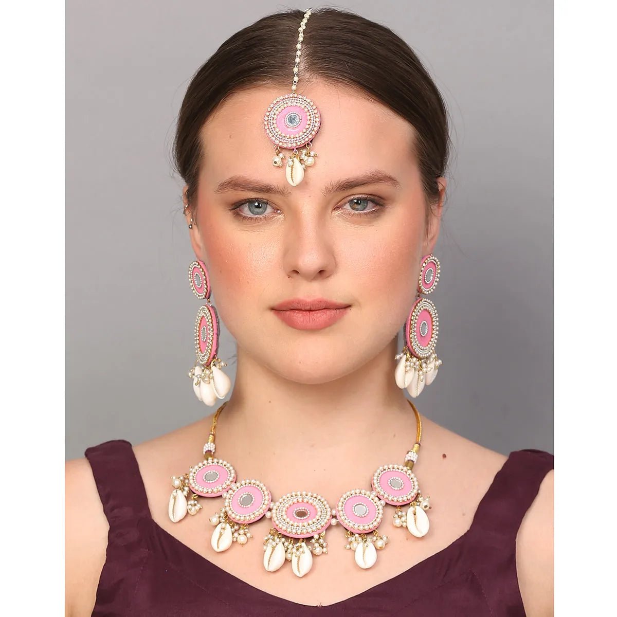 Blush Classic Multi Color Handmade (Shaadi set) HM - NP - KHOJ.CITY