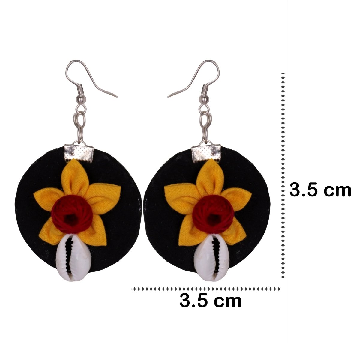 Calla Classy Hand Painted (Earrings) HM - ER - 269 - KHOJ.CITY