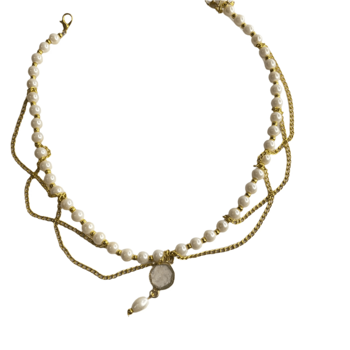 Cay Classic Multi Color Handmade (Necklace) HM - NP - 022 - KHOJ.CITY