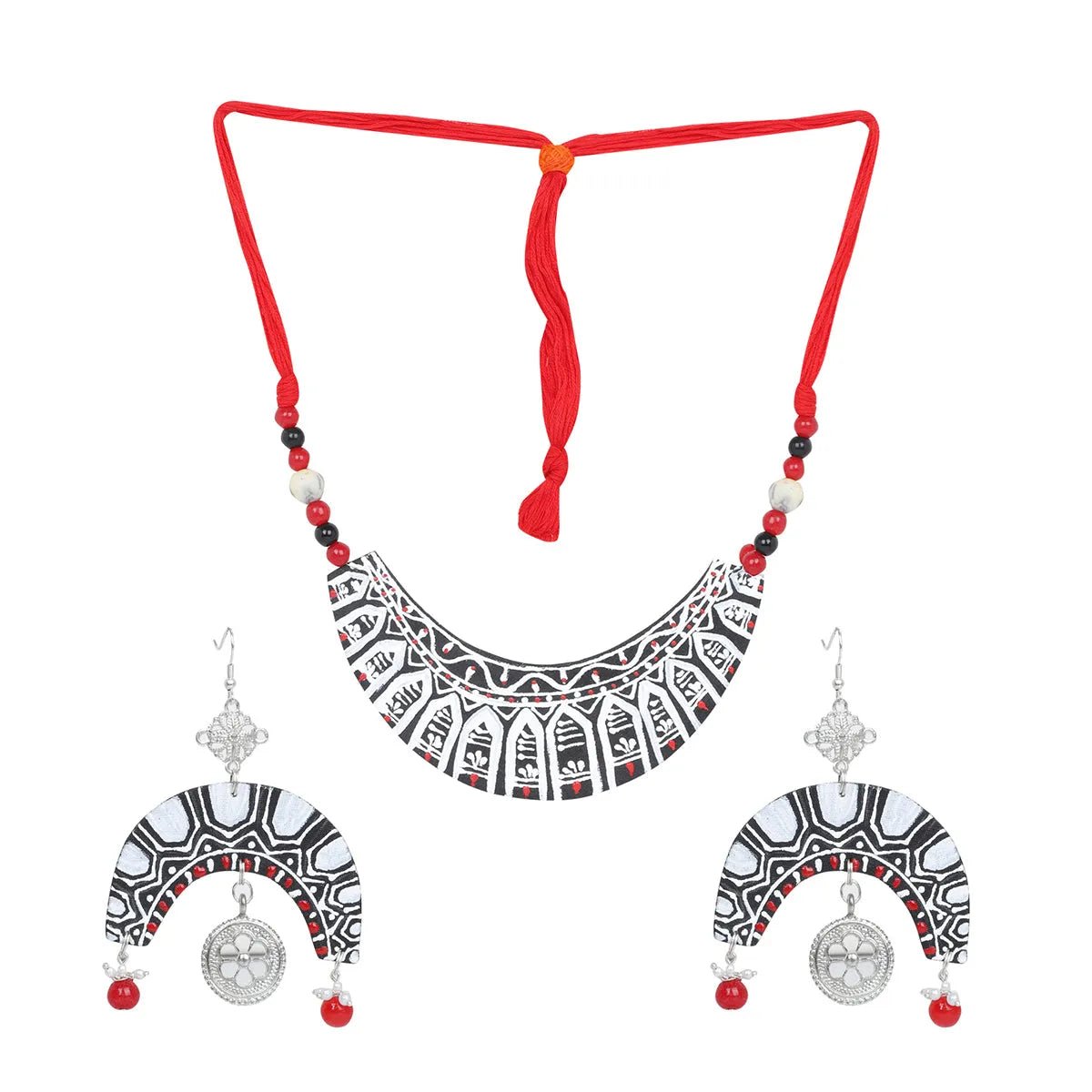 Chandravati Traditional Multi Color Handmade (Necklace set) HM - NP - KHOJ.CITY