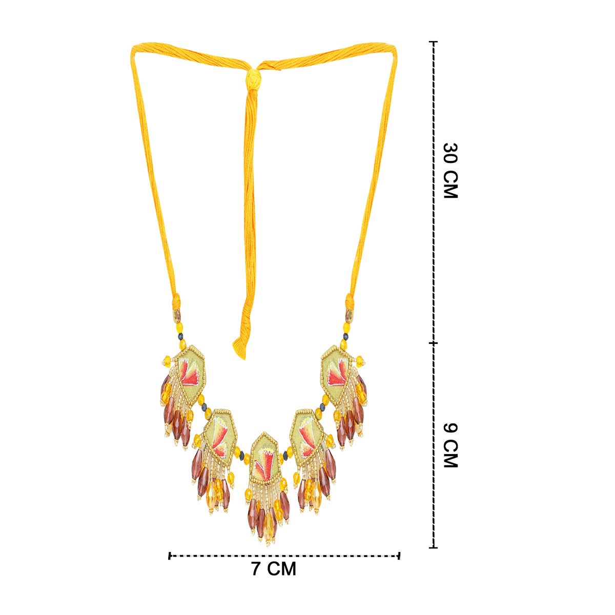 Cheerful Bloom Classic Gold Handmade (Choker set) HP - NP - KHOJ.CITY