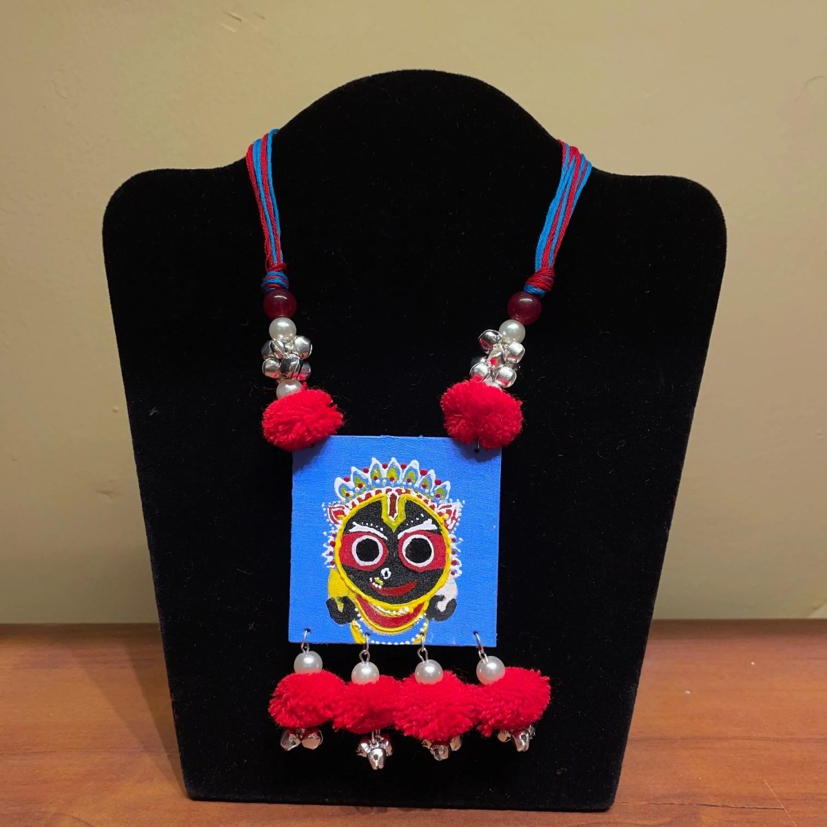 Damu Jagannath Traditional Multi Color Hand Painted (Necklace) HP - NP - 147 - KHOJ.CITY