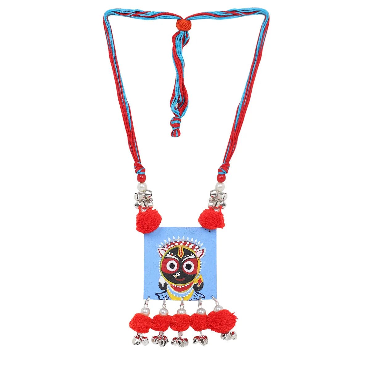 Damu Jagannath Traditional Multi Color Handmade (Necklace set) HP - NP - KHOJ.CITY