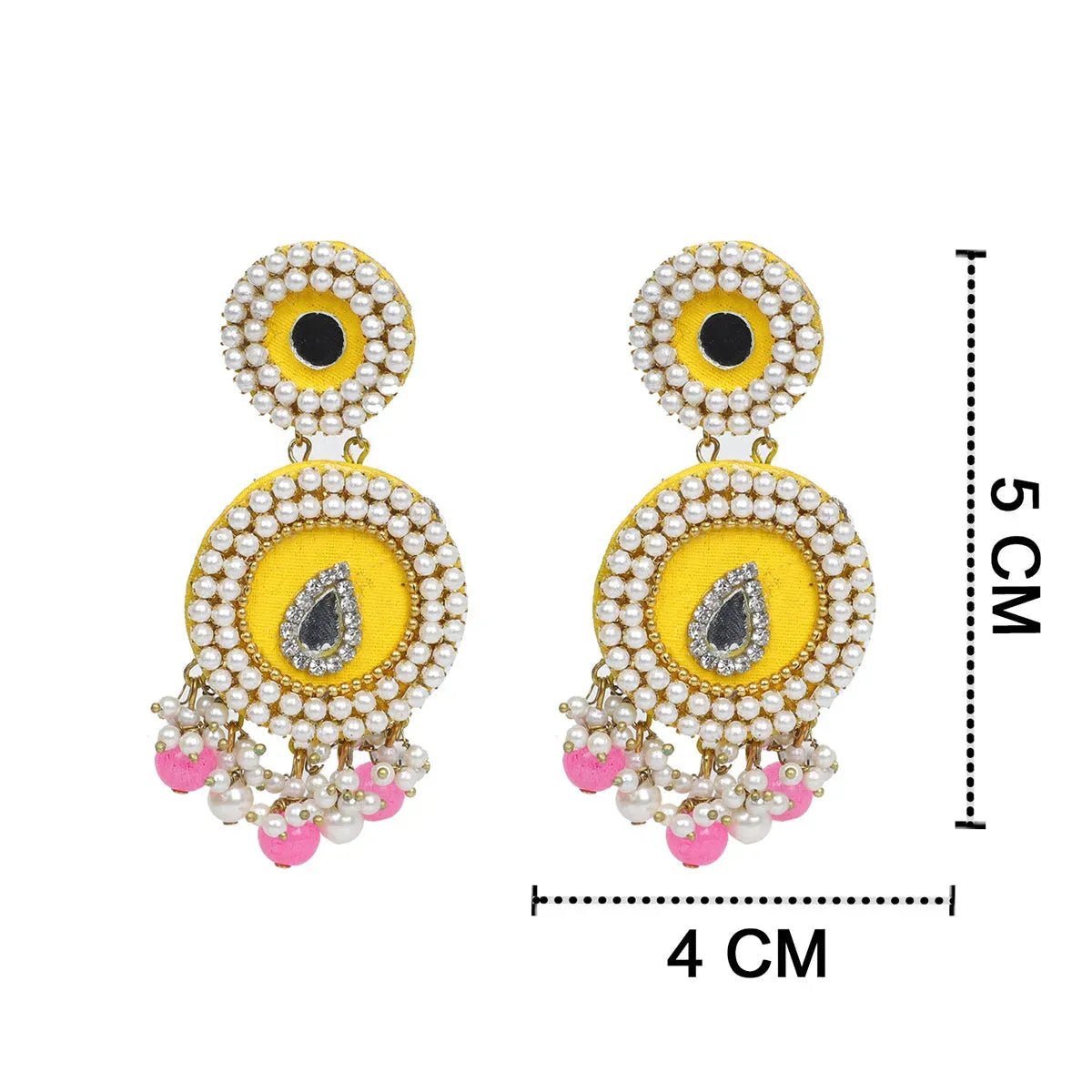 Diya Classic Multi Color Handmade Bridal Jewelry (Shaadi Set) - 002 - KHOJ.CITY