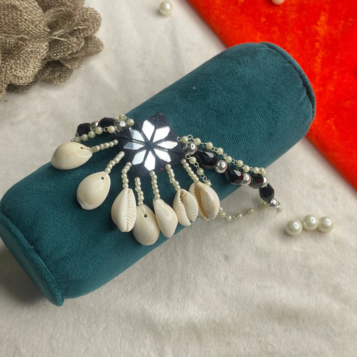 Ebony Traditional Multi Color Handmade (Bracelet) HM - BR - 013 - KHOJ.CITY