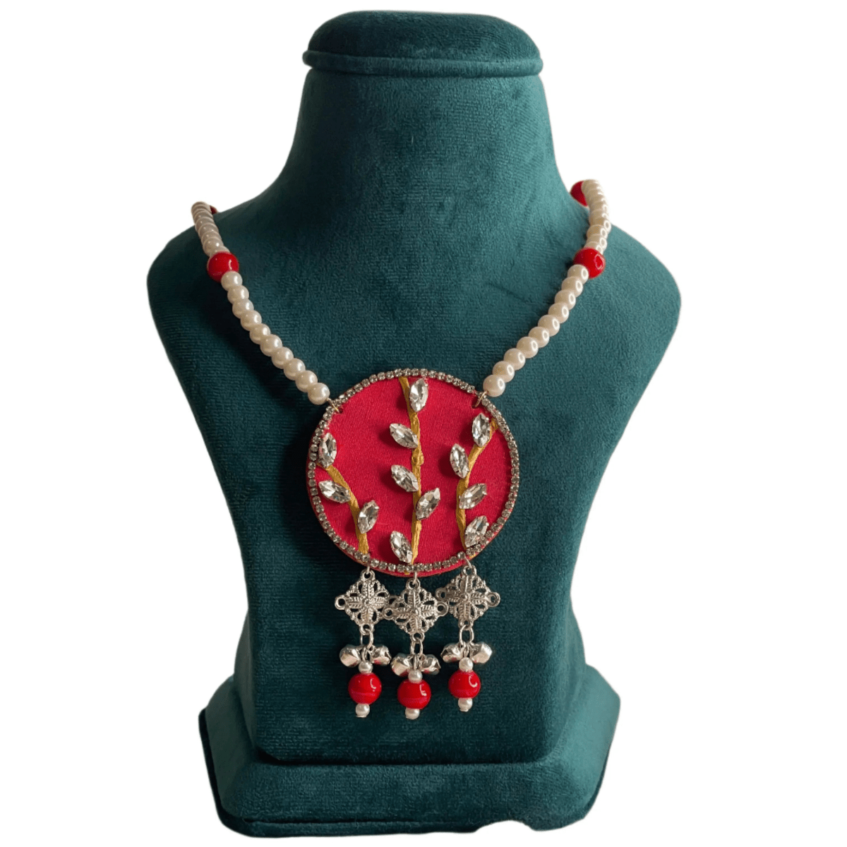 Gem Classic Multi Color Handmade (Necklace) HM - NP - 019 - KHOJ.CITY