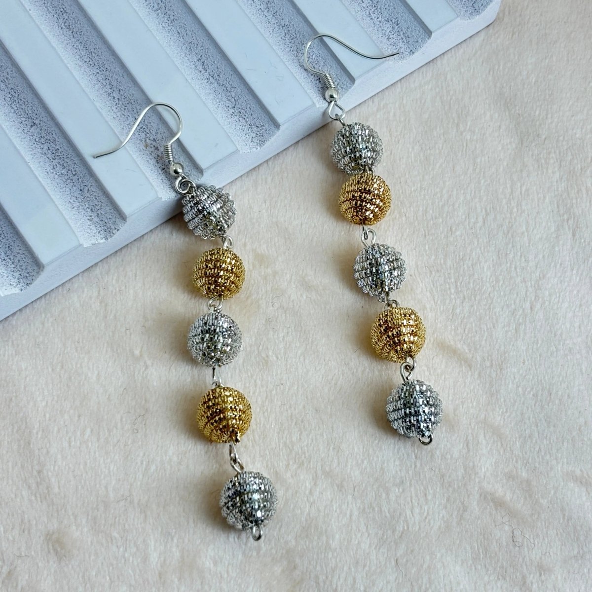 Glittery Bling love (Earrings) HP - ER - 259 - KHOJ.CITY