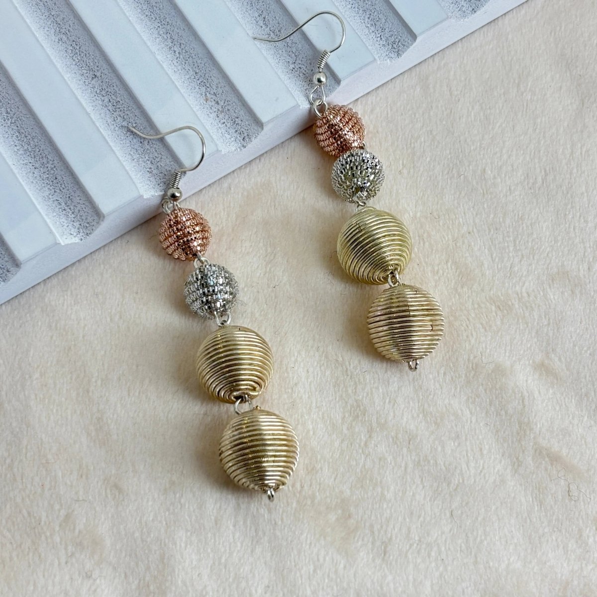 Glittery Bling love (Earrings) HP - ER - 261 - KHOJ.CITY