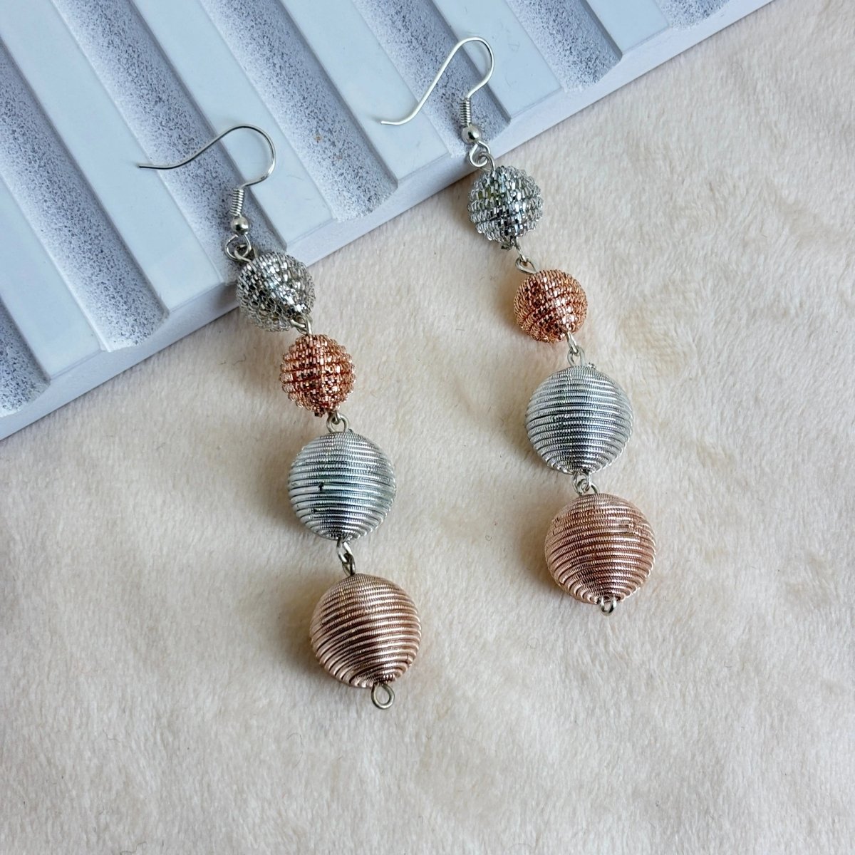 Glittery Bling love (Earrings) HP - ER - 264 - KHOJ.CITY