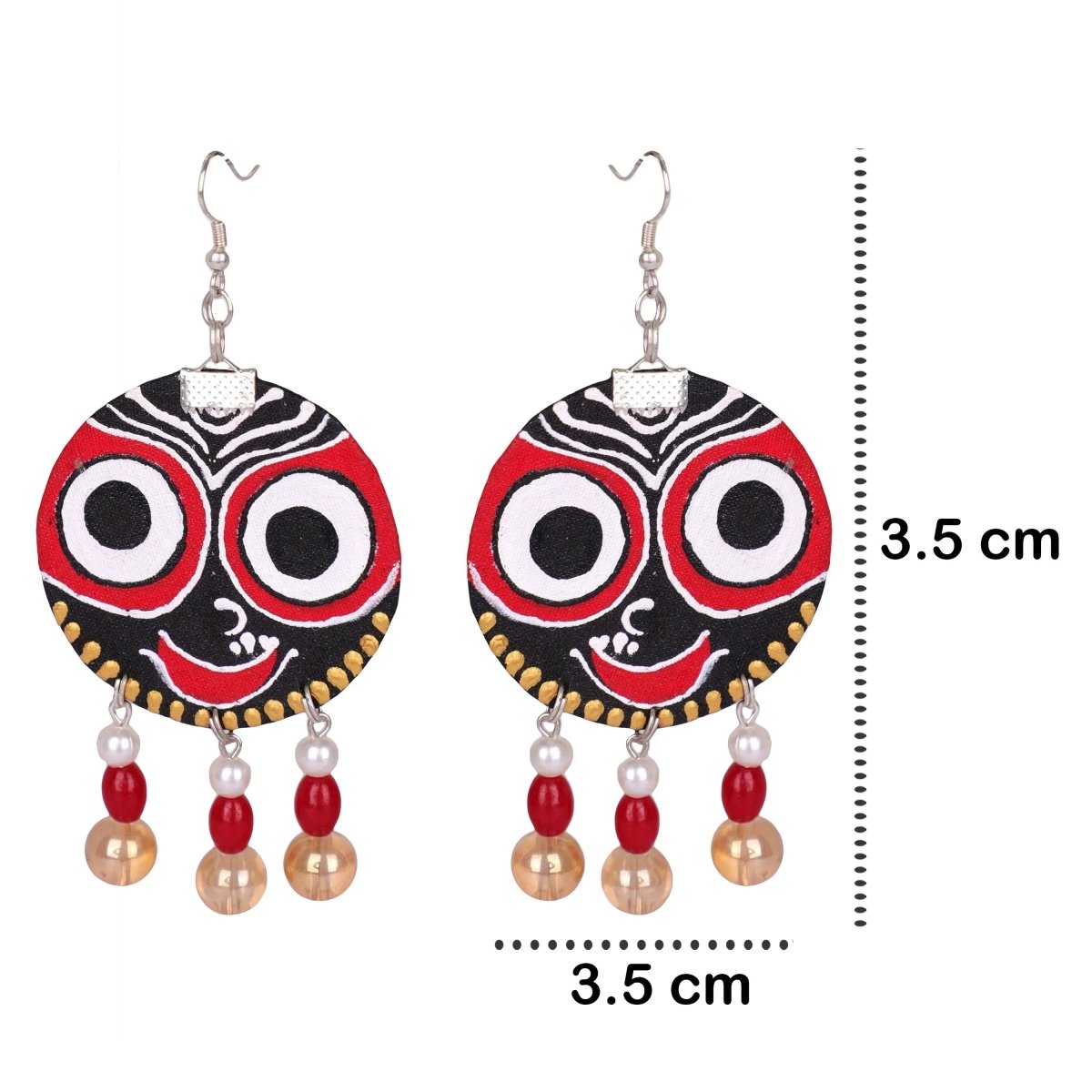 Govinda Puri Jagannath Traditional Multi Color Hand Painted (Necklace Set) HP - NP - 187 - KHOJ.CITY