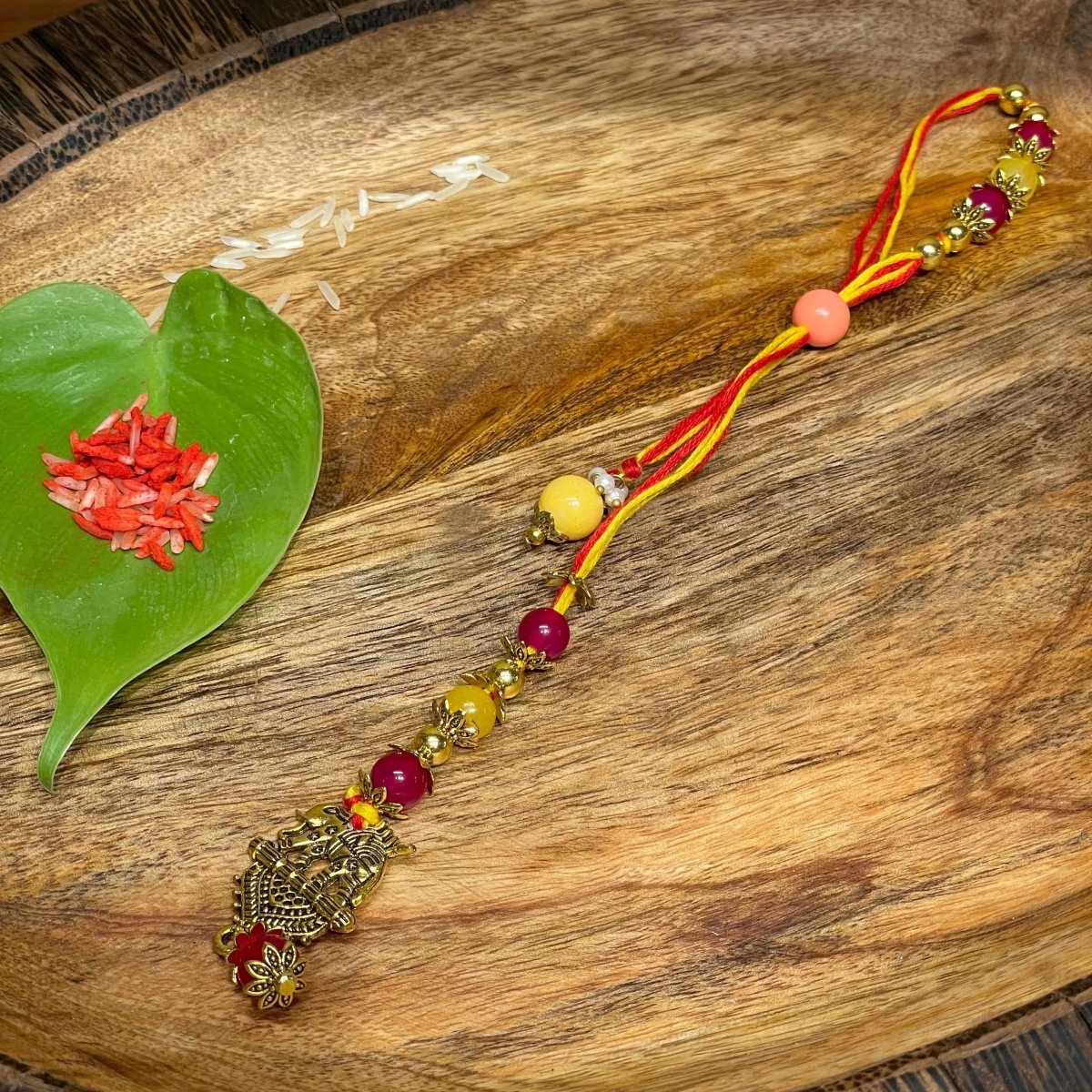 Handmade Rakhi Hamper - 015 - KHOJ.CITY