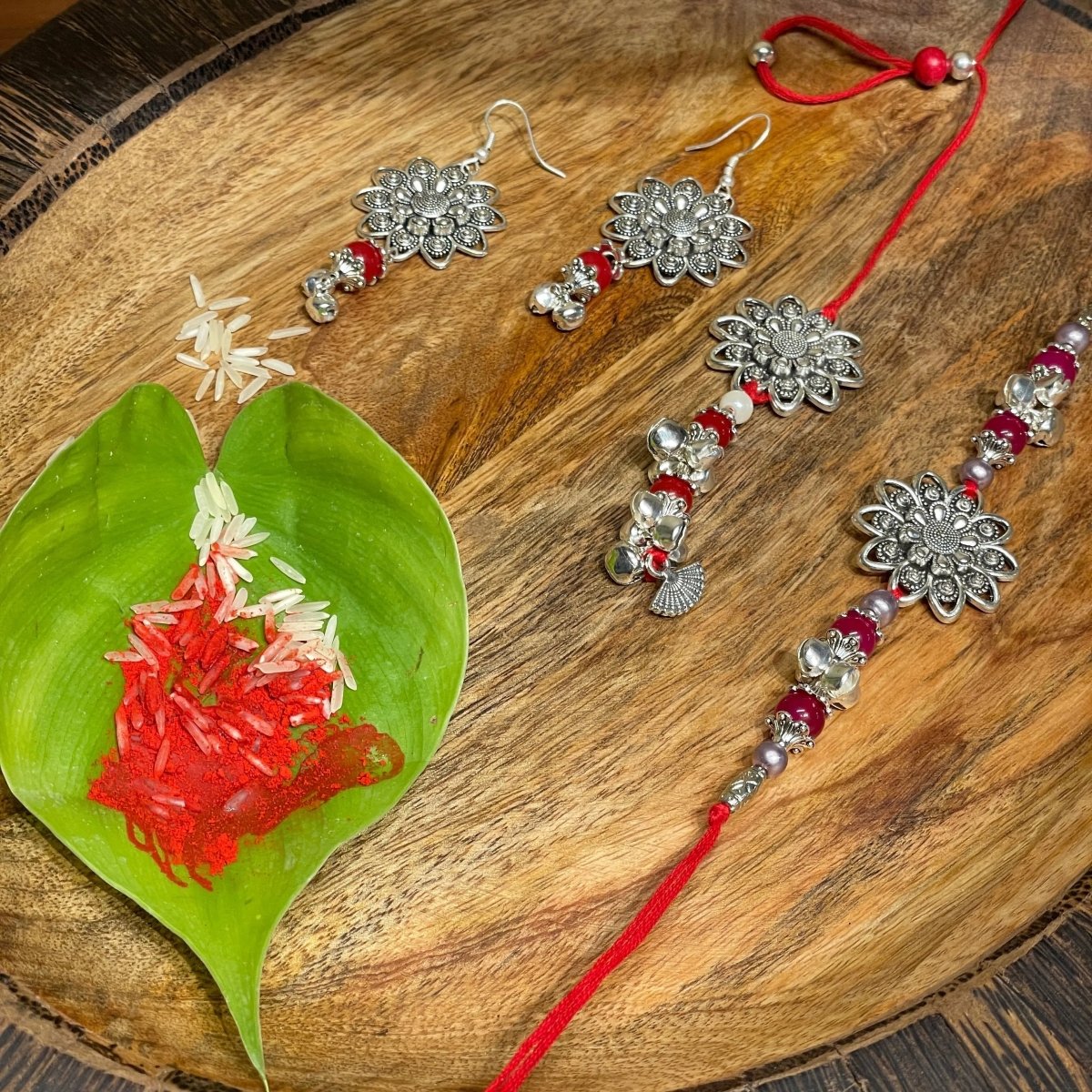 Handmade Rakhi Hamper - 016 - KHOJ.CITY