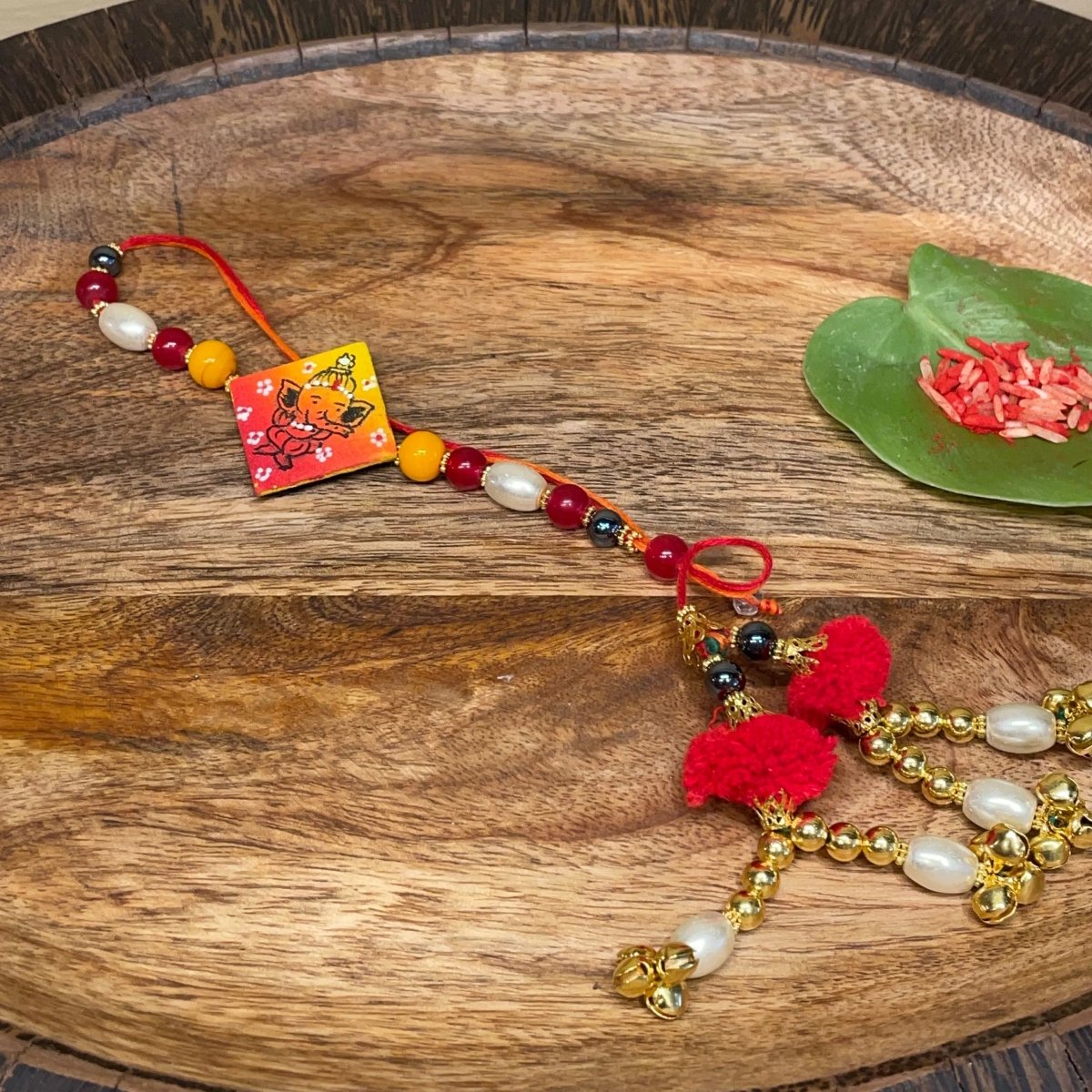 Handmade Rakhi Hamper - 018 - KHOJ.CITY