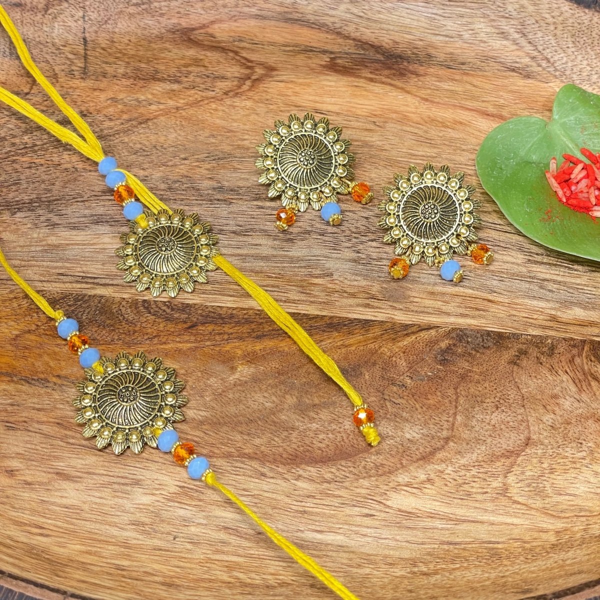 Handmade Rakhi Hamper - 020 - KHOJ.CITY