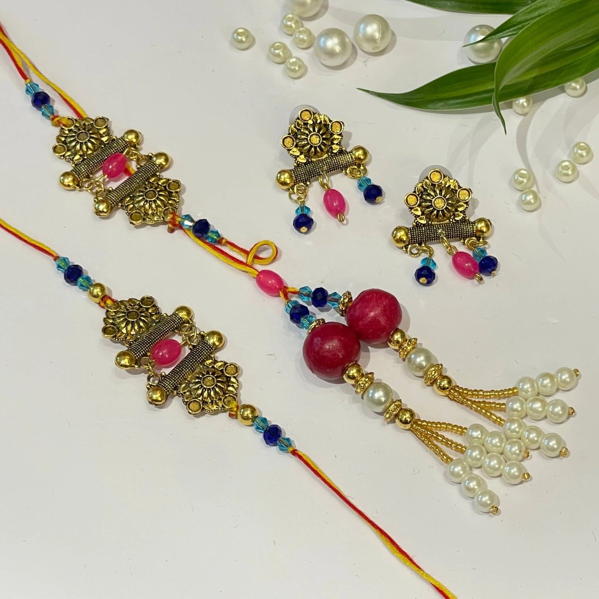 Handmade Rakhi Hamper - 024 - KHOJ.CITY