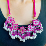 Harper Handcrafted Pink (Choker set) - KHOJ.CITY