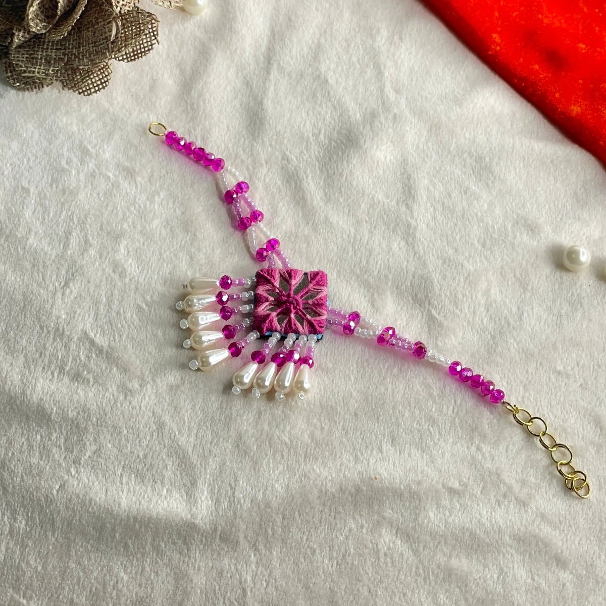 Harper Mirror Classic Multi Color Handmade (Bracelet) HM - BR - 014 - KHOJ.CITY