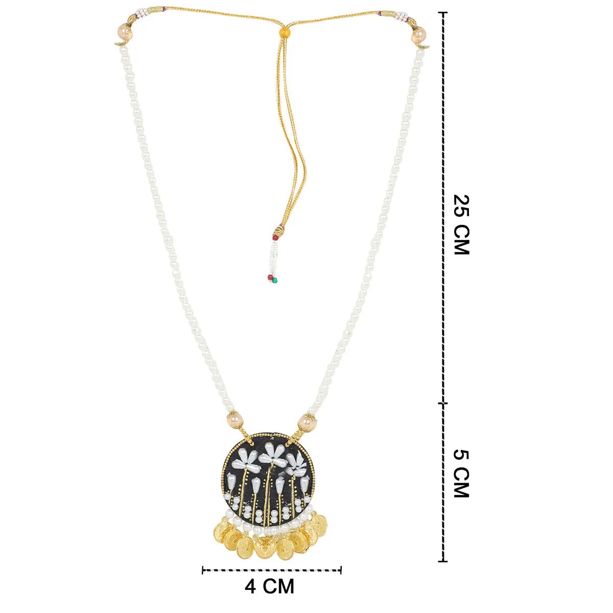 Ivory Classic Multi Color Handmade (Necklace) HM - NP - 020 - KHOJ.CITY