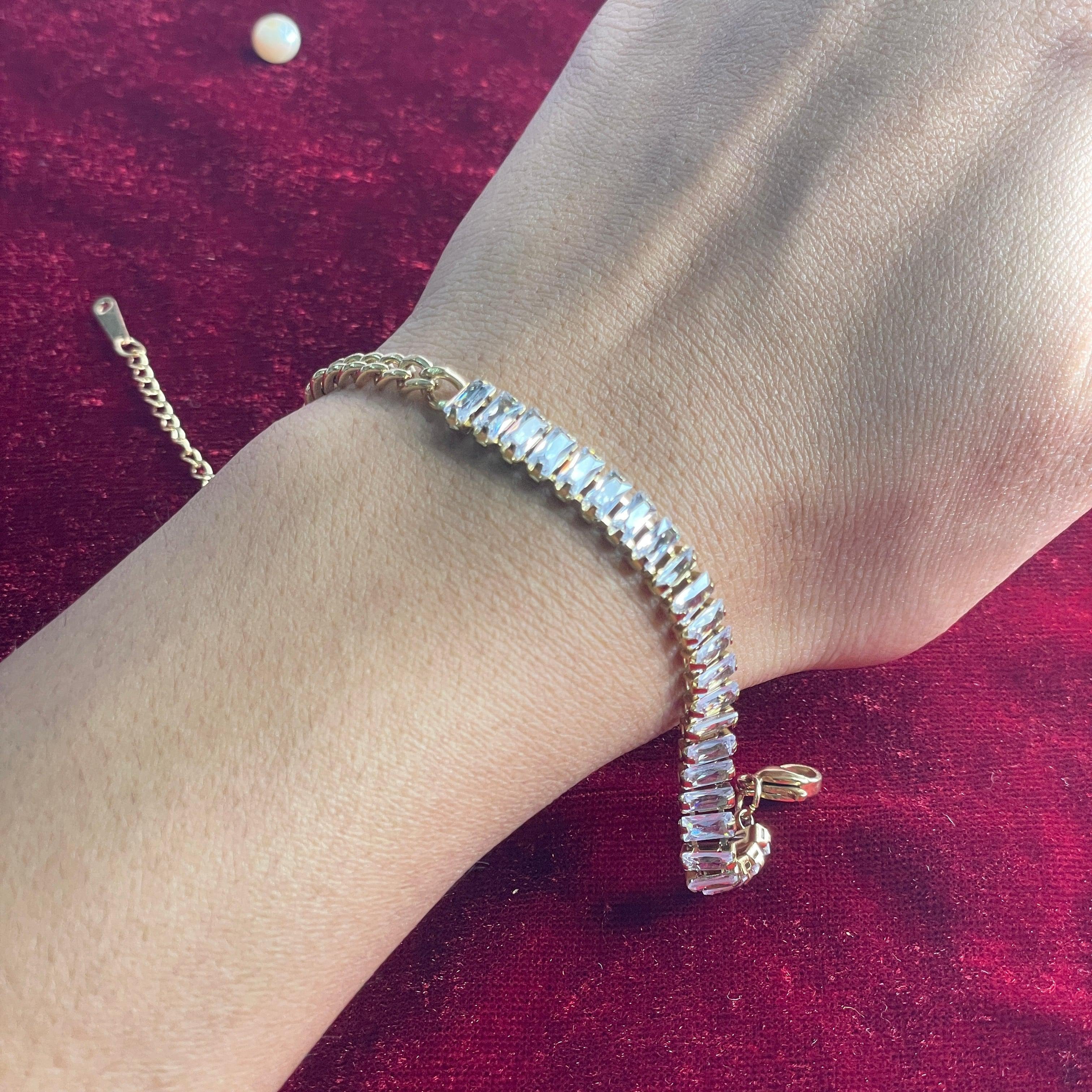 Daily Wear Anti Tarnish Chain Bracelet Jewelry Code - 062 - KHOJ.CITY