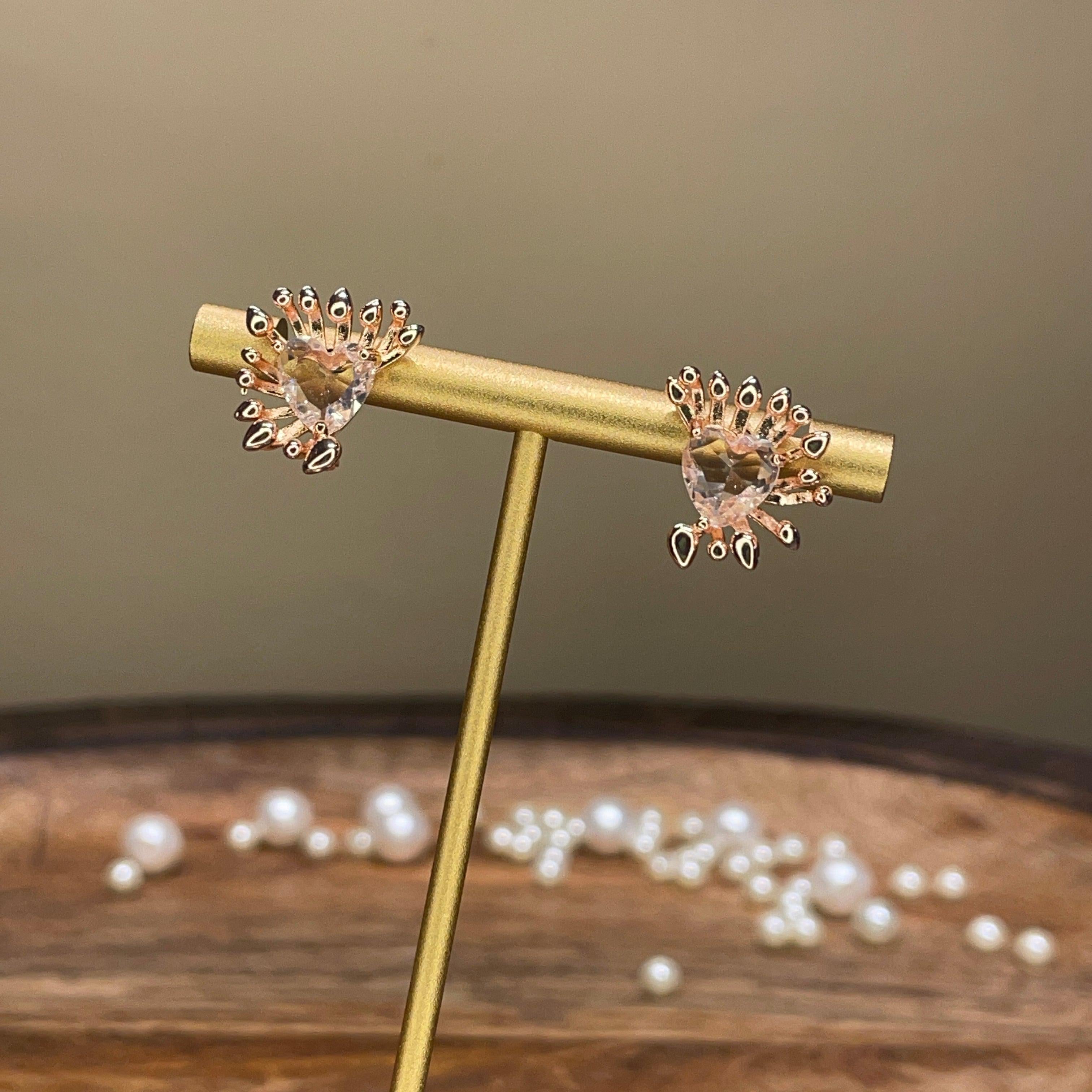 Daily Wear Anti Tarnish Earring Jewelry Code - 066 - KHOJ.CITY