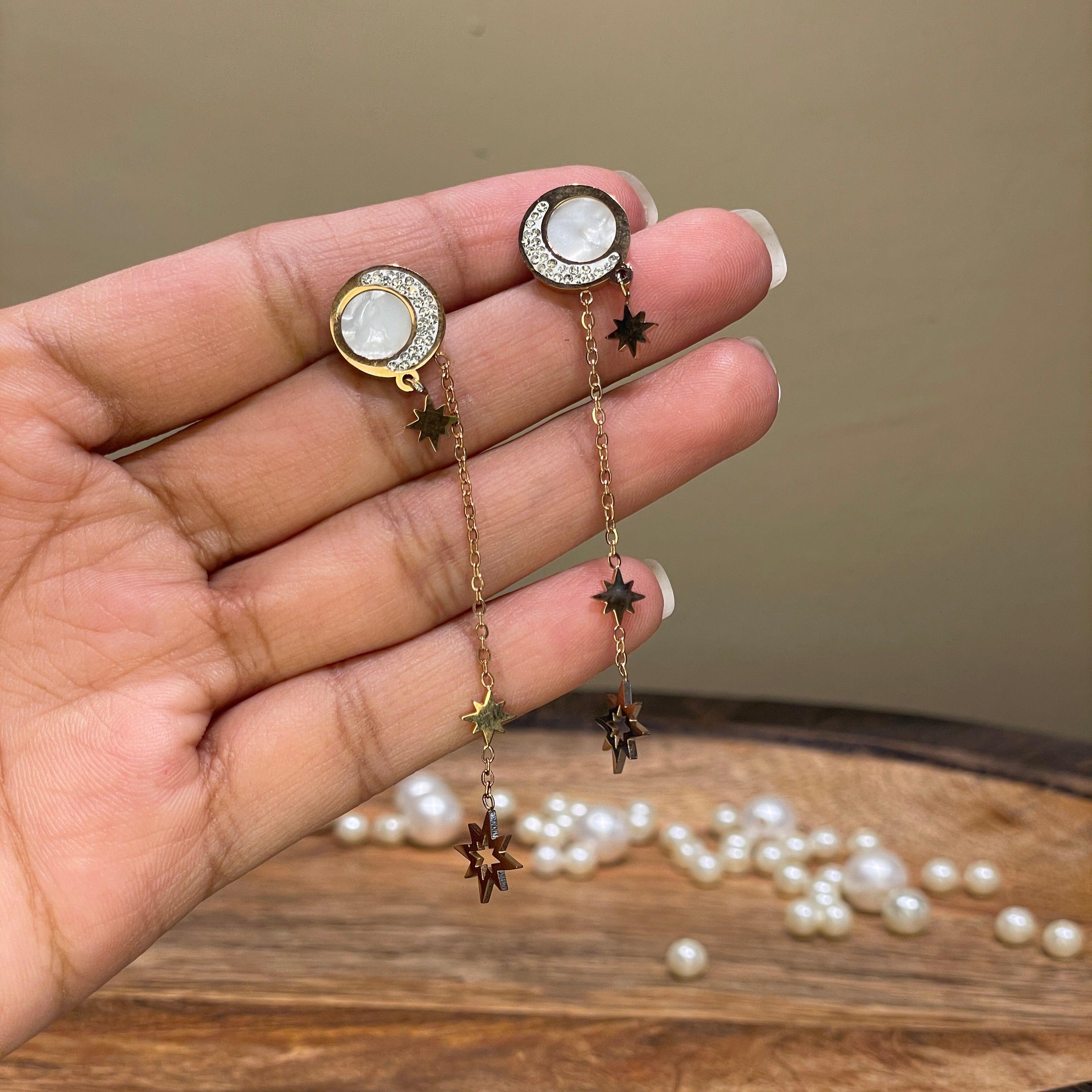 Daily Wear Anti Tarnish Earring Jewelry Code - 080 - KHOJ.CITY