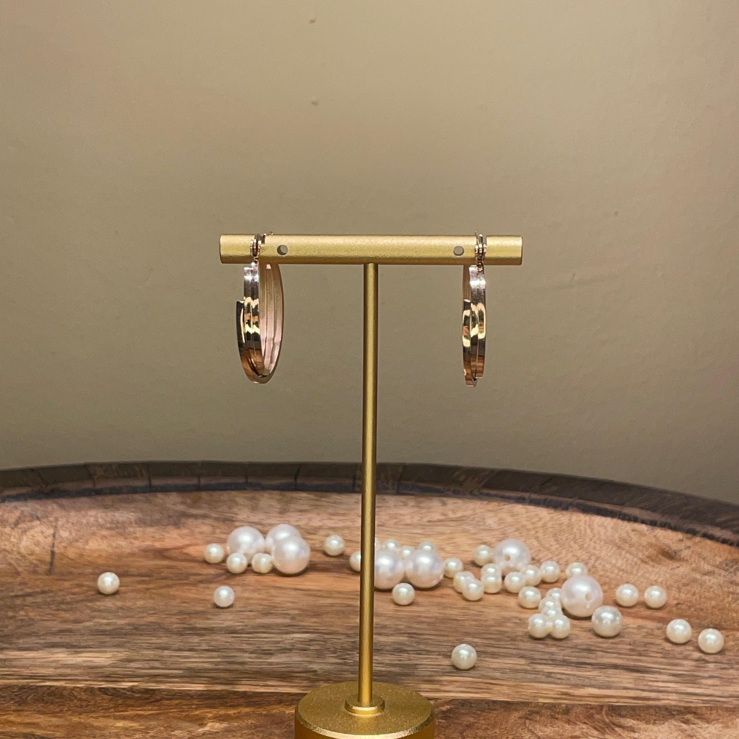 Daily Wear Anti Tarnish Earring Jewelry Code - 098 - KHOJ.CITY