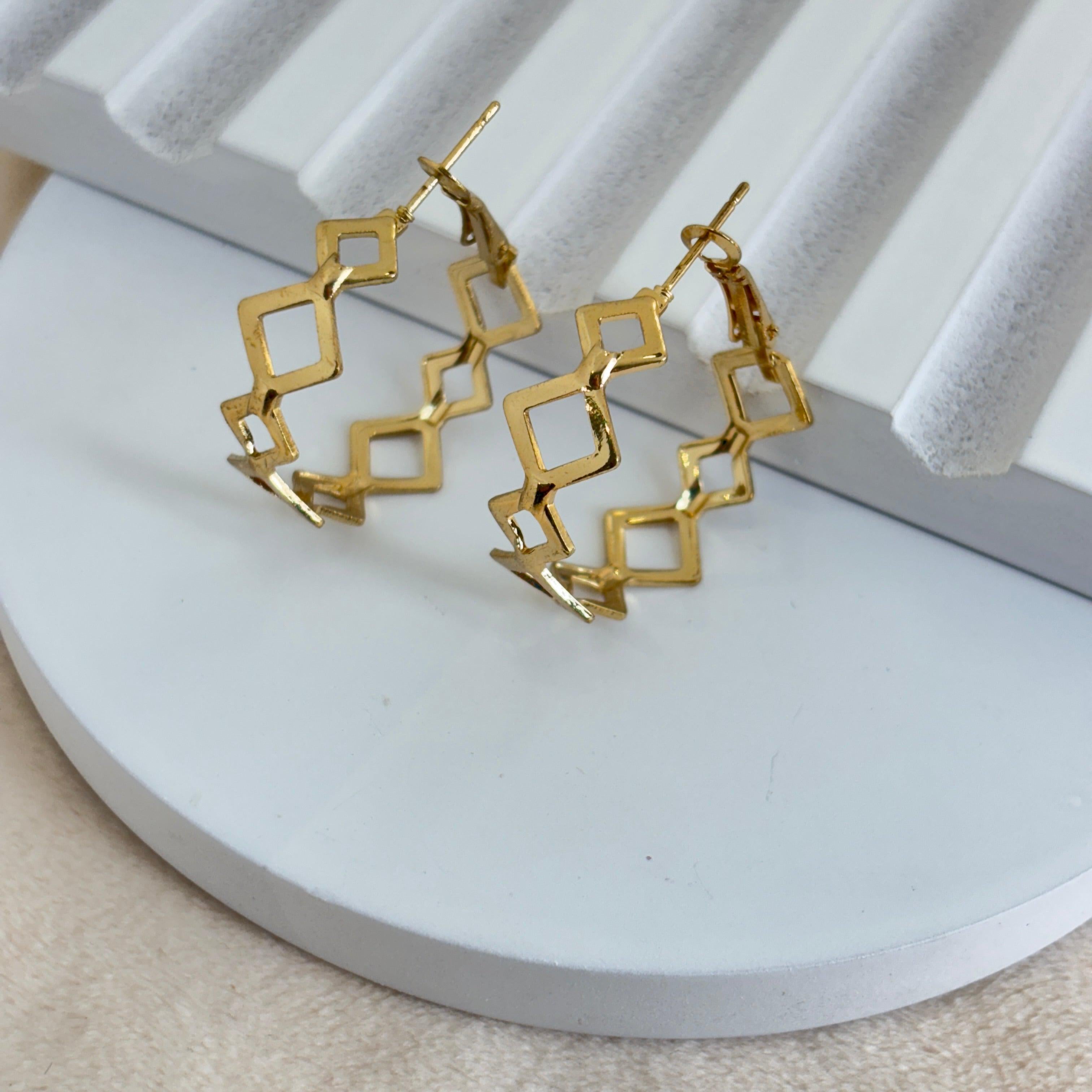 Daily Wear Anti Tarnish Earring Jewelry Code - 109 - KHOJ.CITY