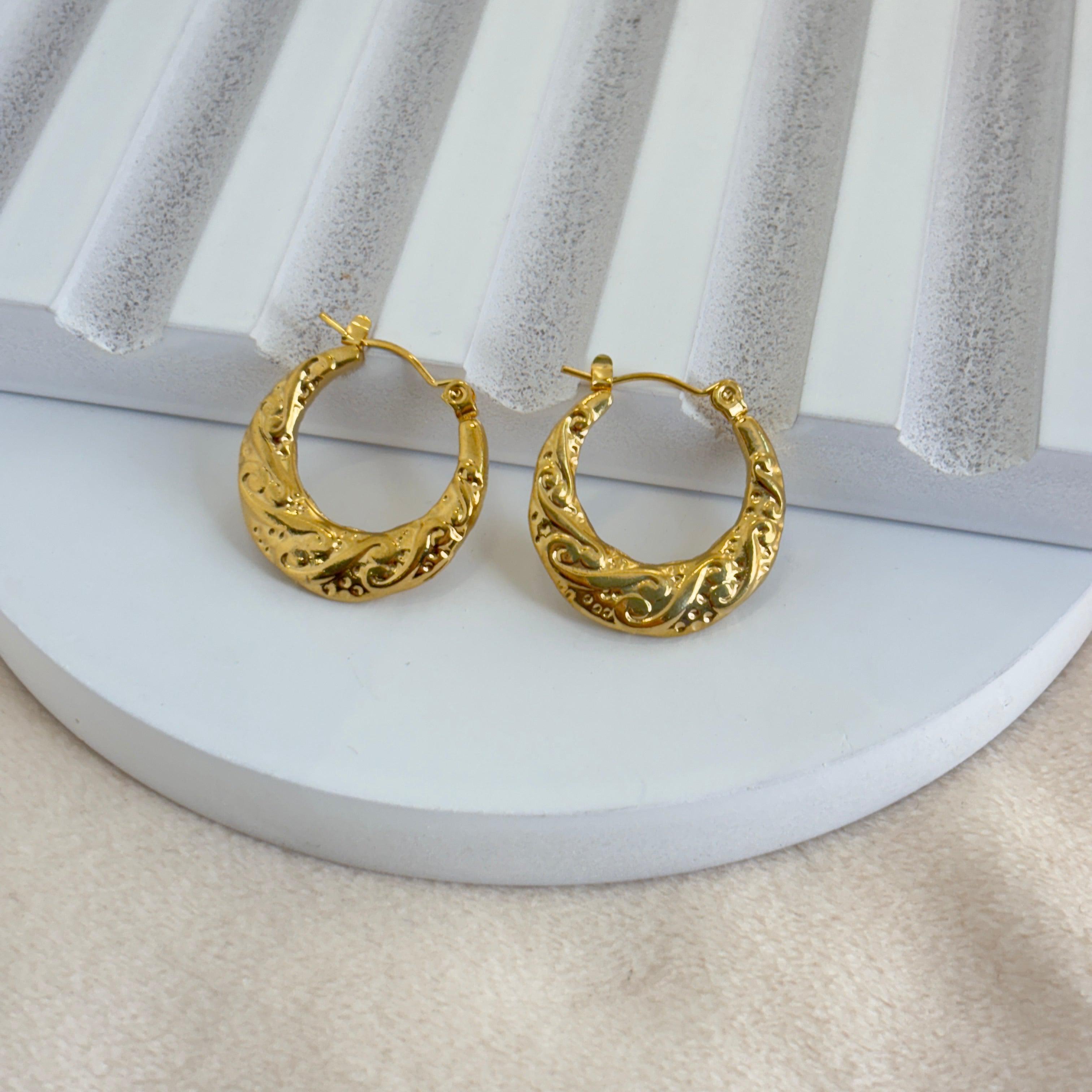 Daily Wear Anti Tarnish Earring Jewelry Code - 129 - KHOJ.CITY