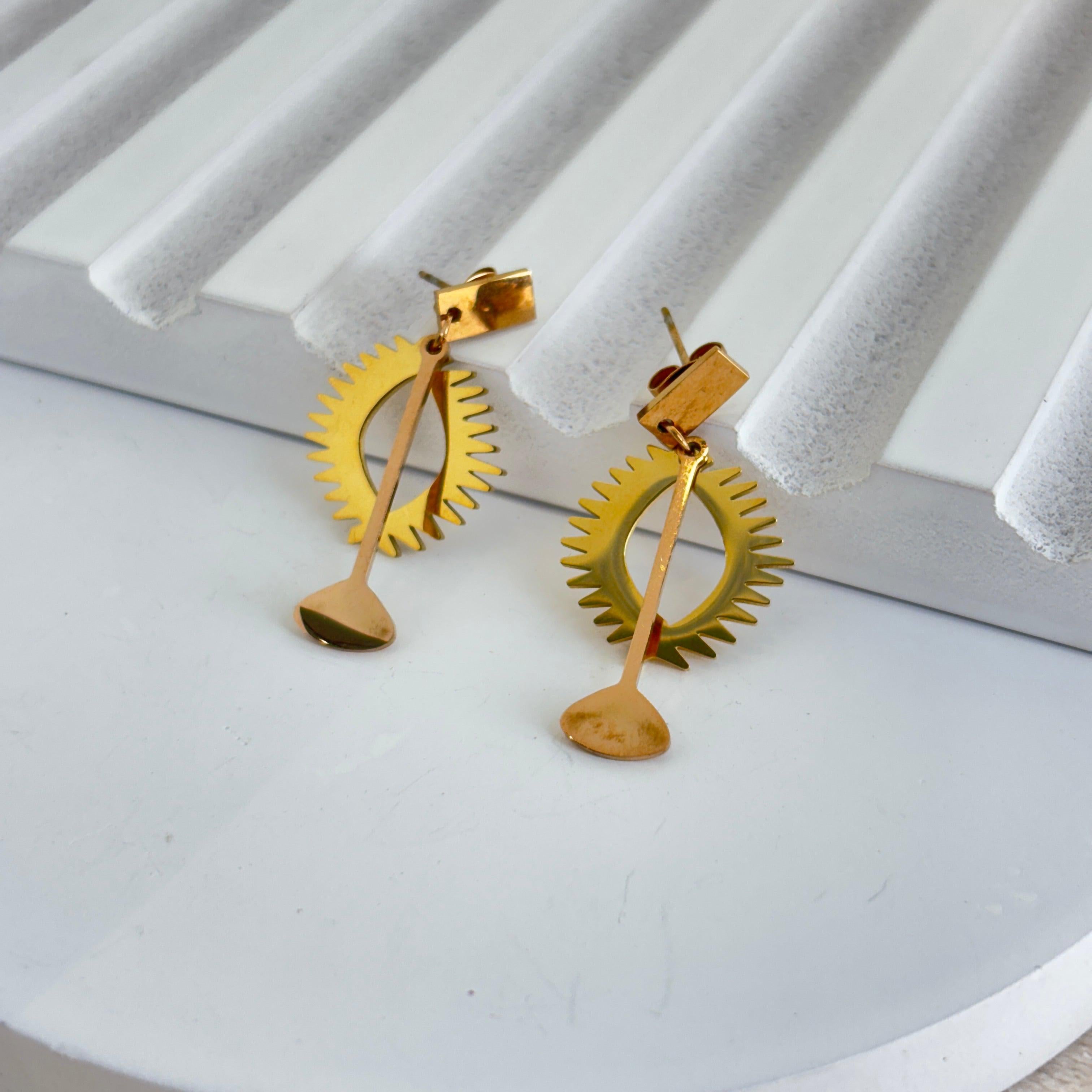Daily Wear Anti Tarnish Earring Jewelry Code - 136 - KHOJ.CITY