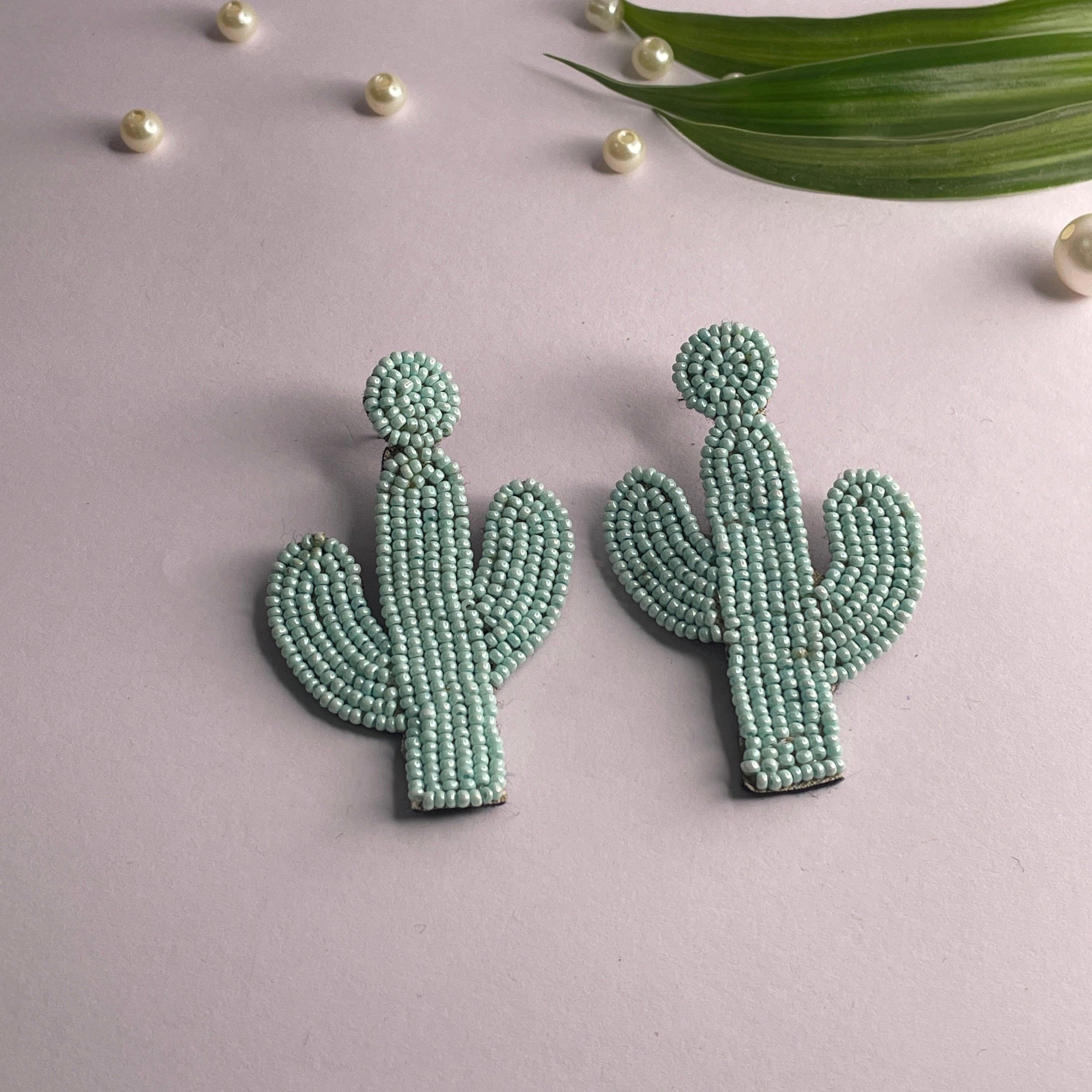 Handmade Embroidered (Earring ) United By Craft - 464 - KHOJ.CITY