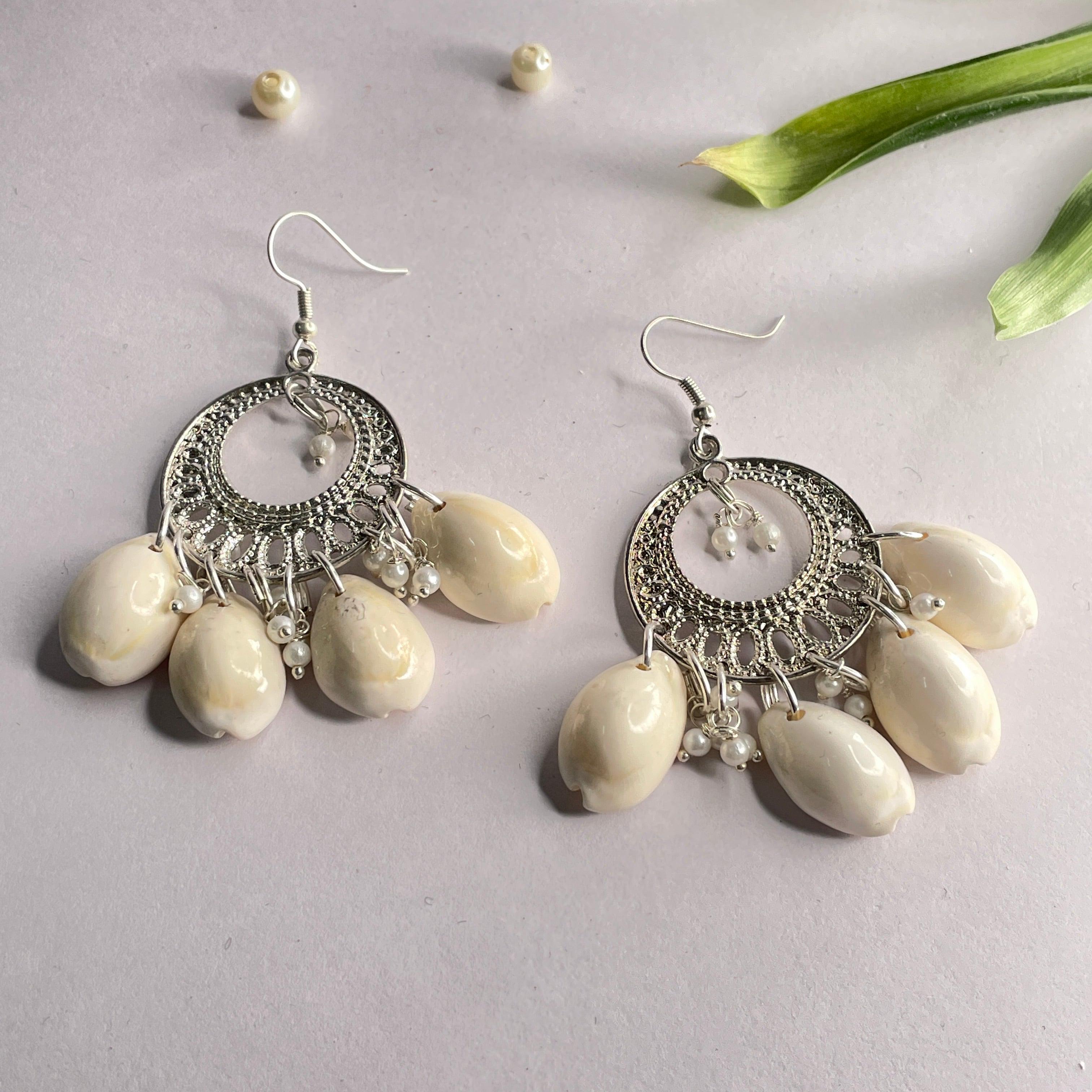 Oxidised Charms Multi Color Handmade Drop (Earrings) HM-ER-019 - KHOJ.CITY
