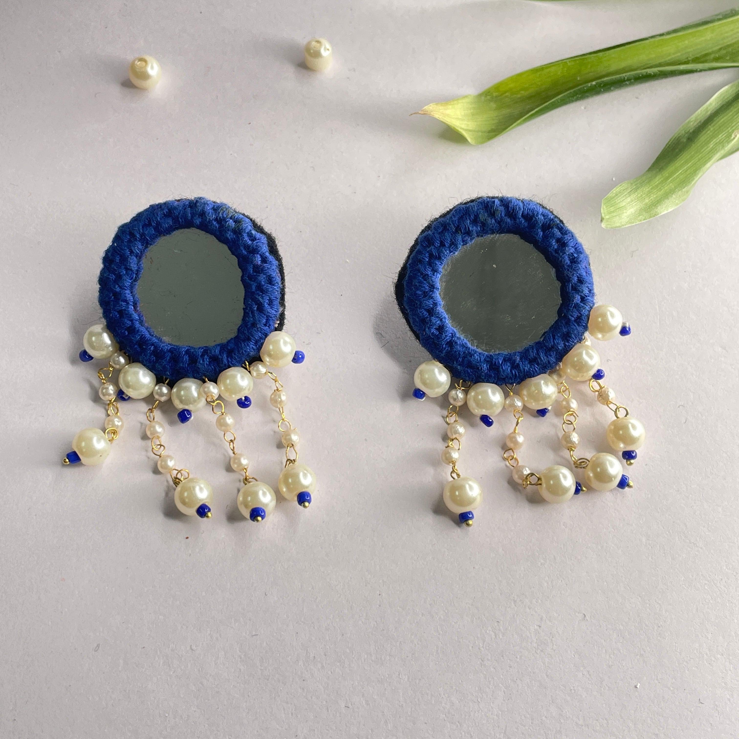 Oxidised Charms Multi Color Handmade Drop (Earrings) HM-ER-027 - KHOJ.CITY