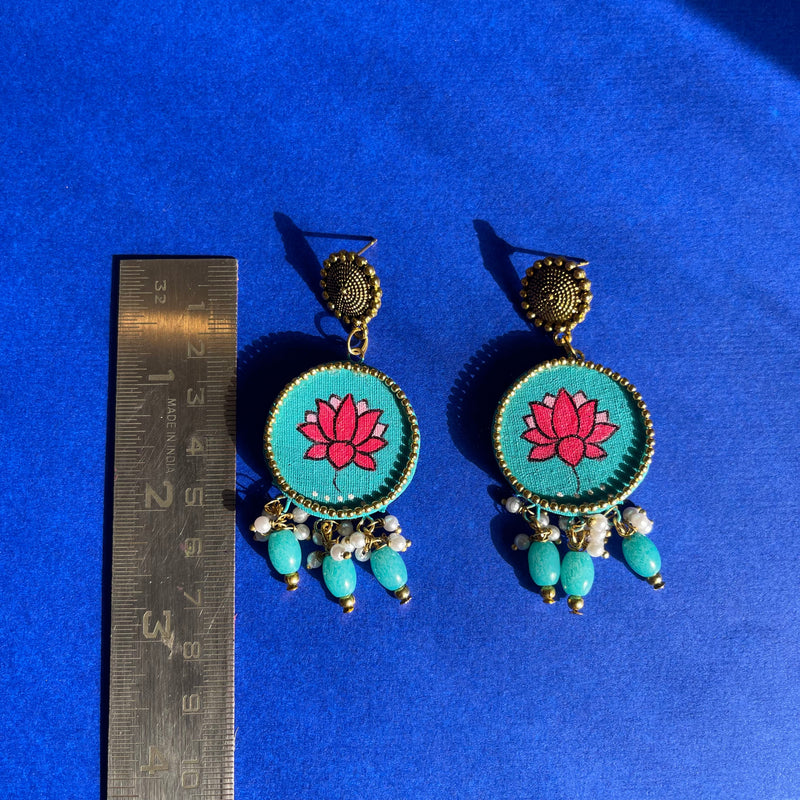 khoj city Meera Handpainted (Earrings)
