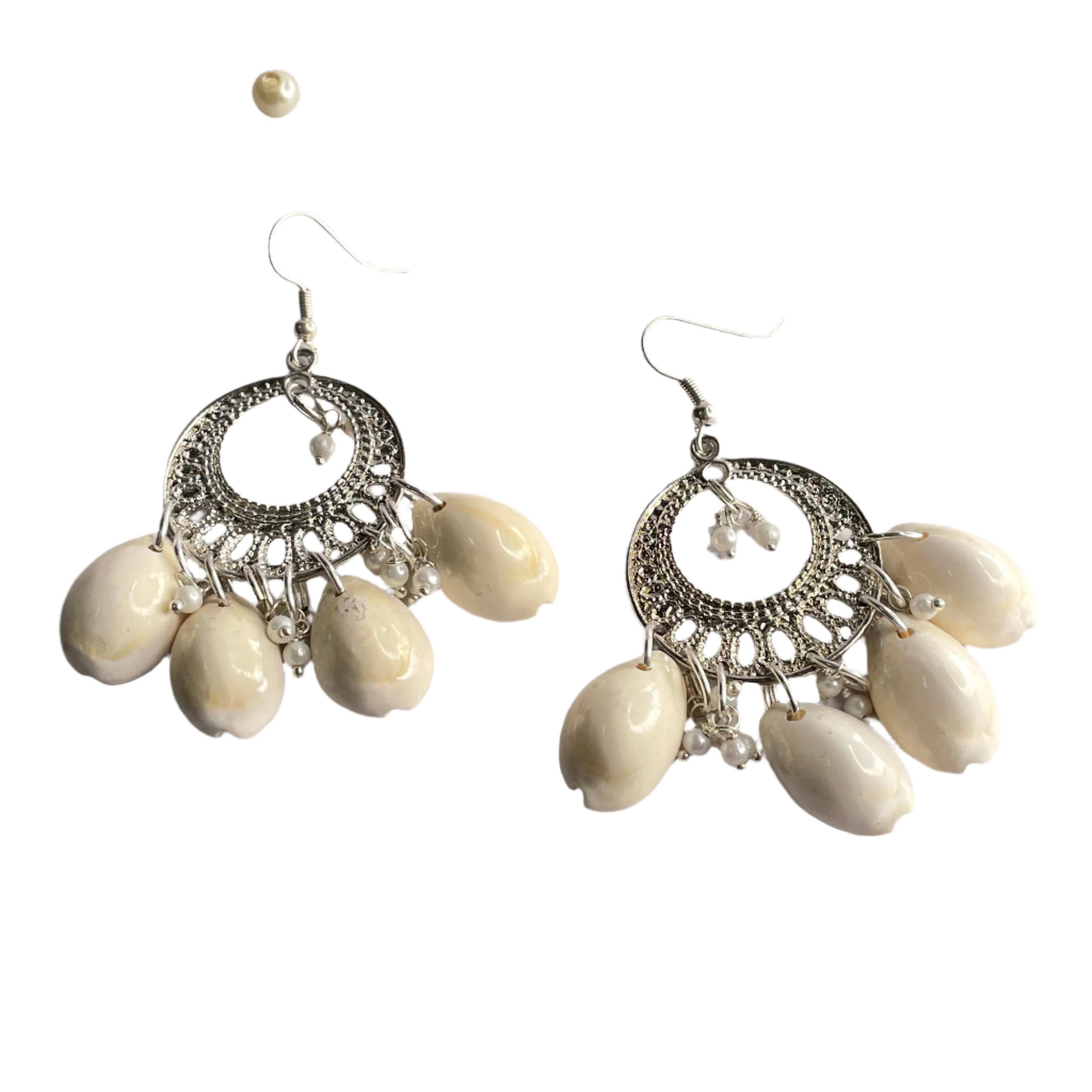 Oxidised Charms Multi Color Handmade Drop (Earrings) HM-ER-019 - KHOJ.CITY