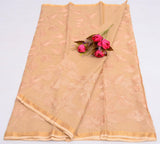 Kota Doria Rosy Embroidered Saree (Pure Cotton) Code- 019 - KHOJ.CITY