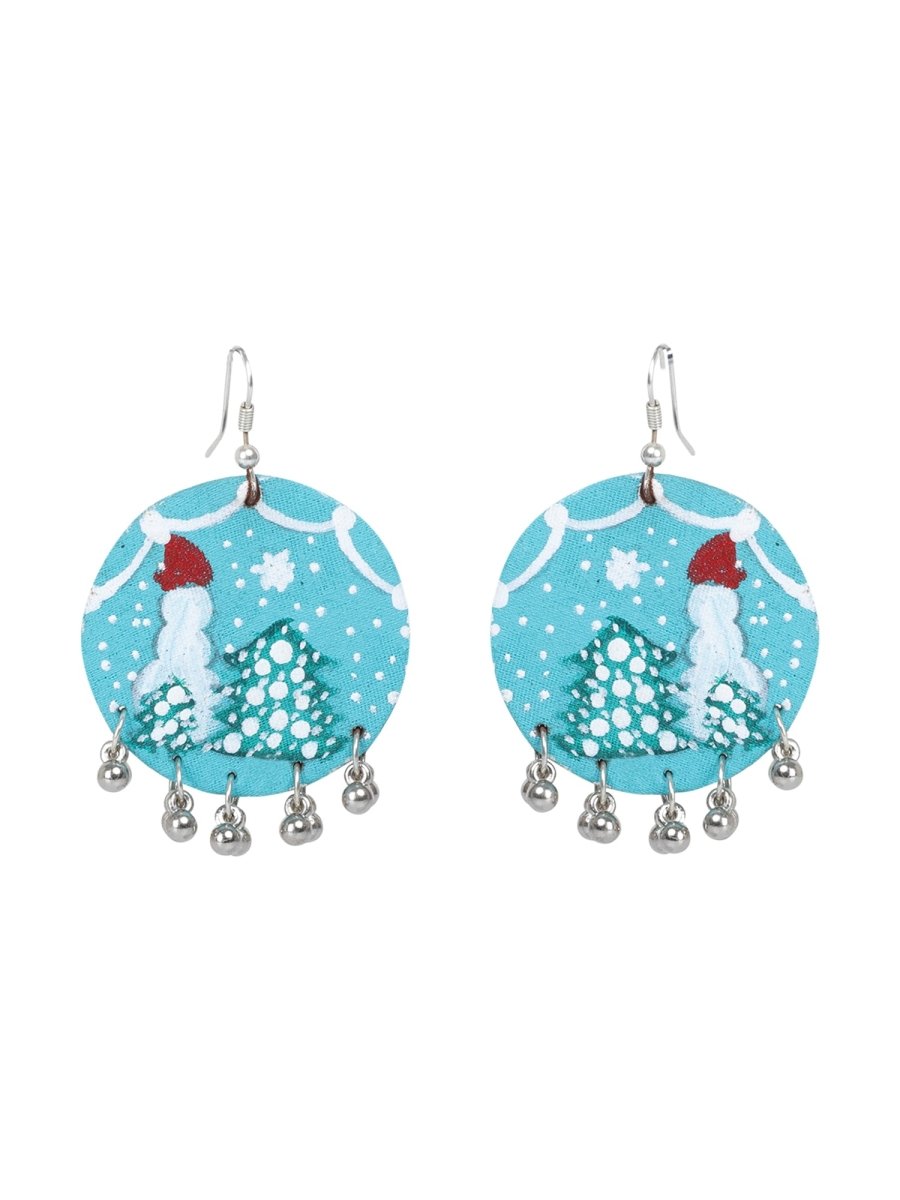 Mini Classic Multi Color Hand Painted Stud (Earrings) HP - ER - 228 - KHOJ.CITY