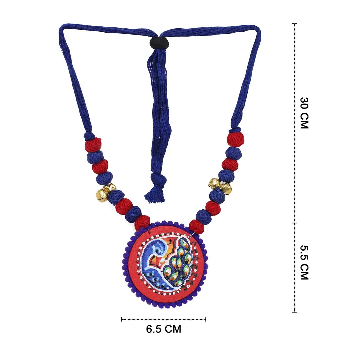 Mohana Classic Multi Color Handmade (Necklace set) HP - NP - KHOJ.CITY