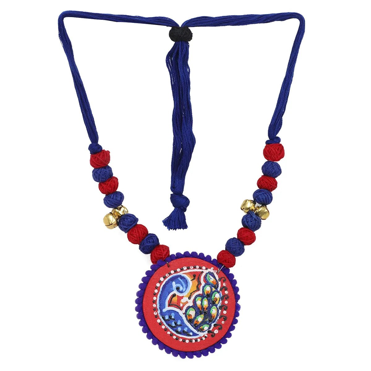 Mohana Classic Multi Color Handmade (Necklace set) HP - NP - KHOJ.CITY